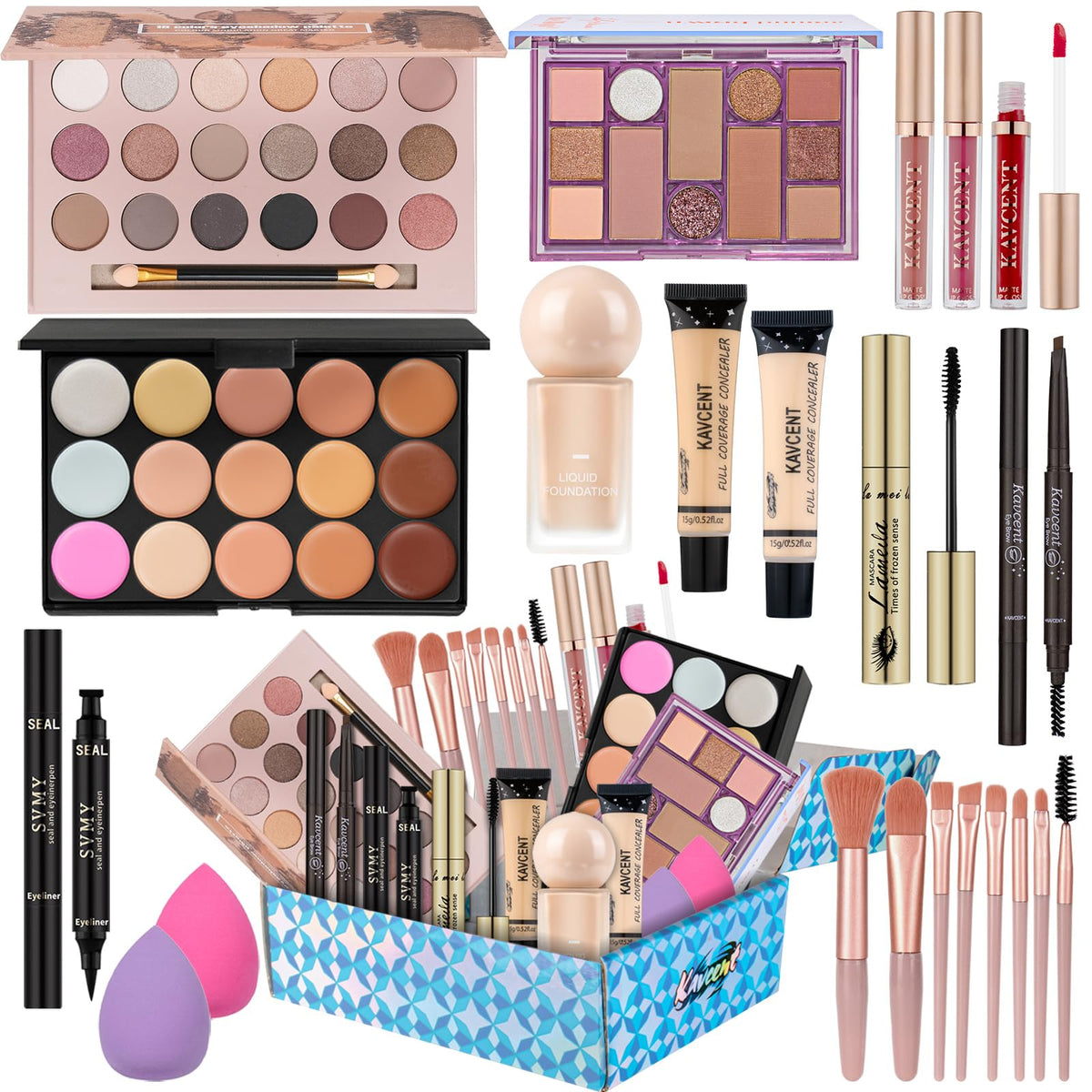 Makeup Kit for Women Full Kit Makeup Set for Teens Teenager - KAVCENT Official Imagery - 2