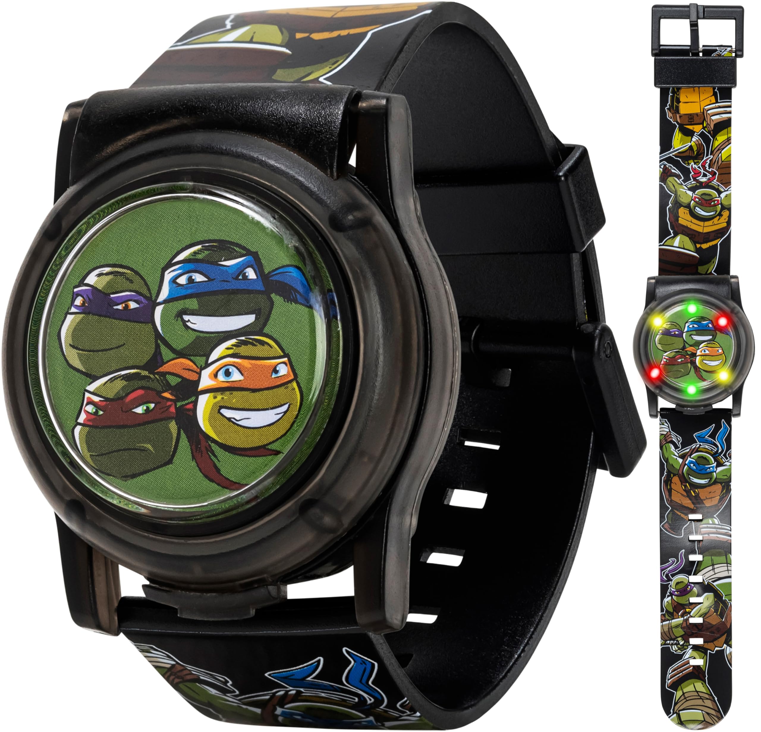 Accutime Ninja Turtles Kids' Digital Watch - View 10