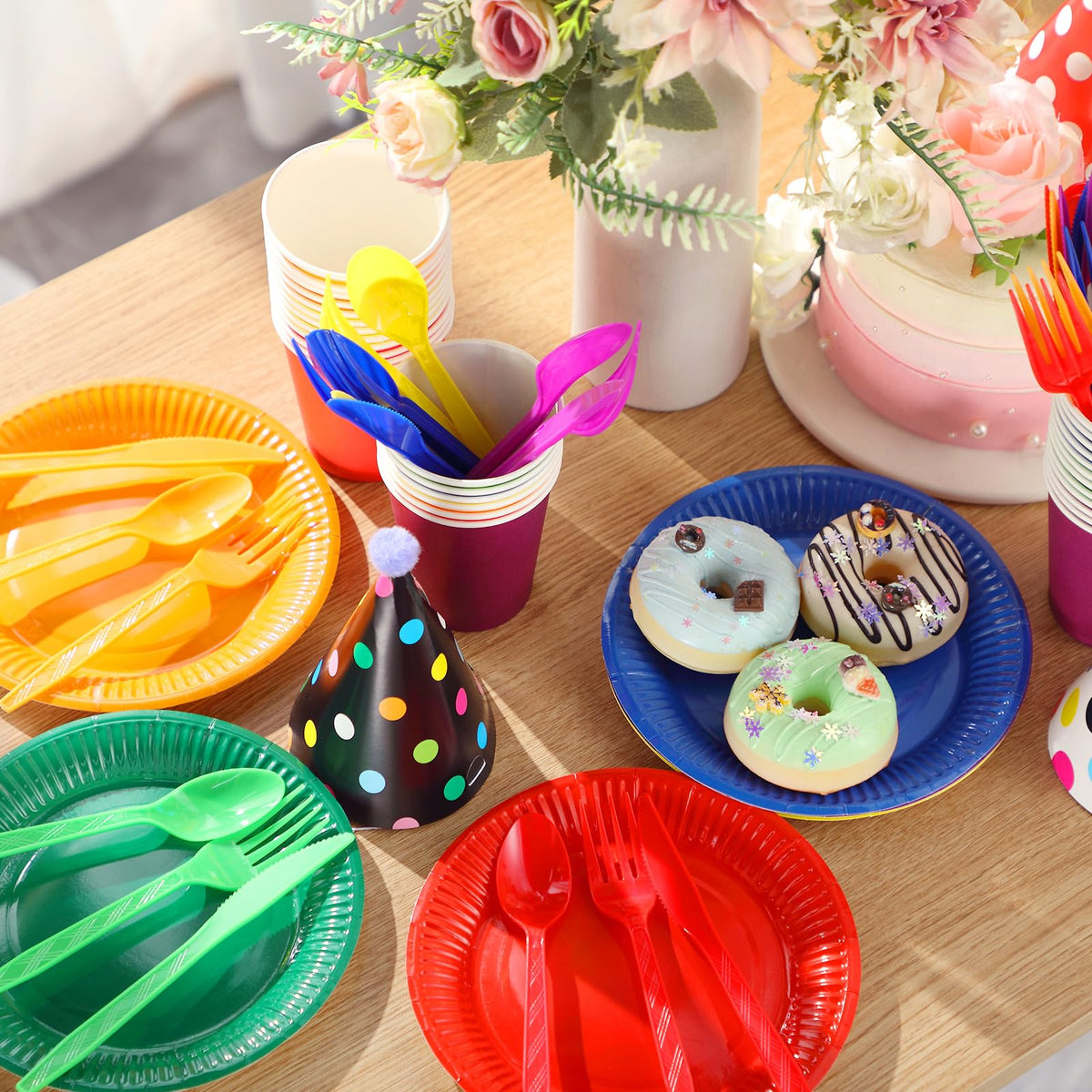 Teenyyou 180 Pcs Kids Birthday Party Supplies Serves 30 - Teenyyou Official Imagery - 4