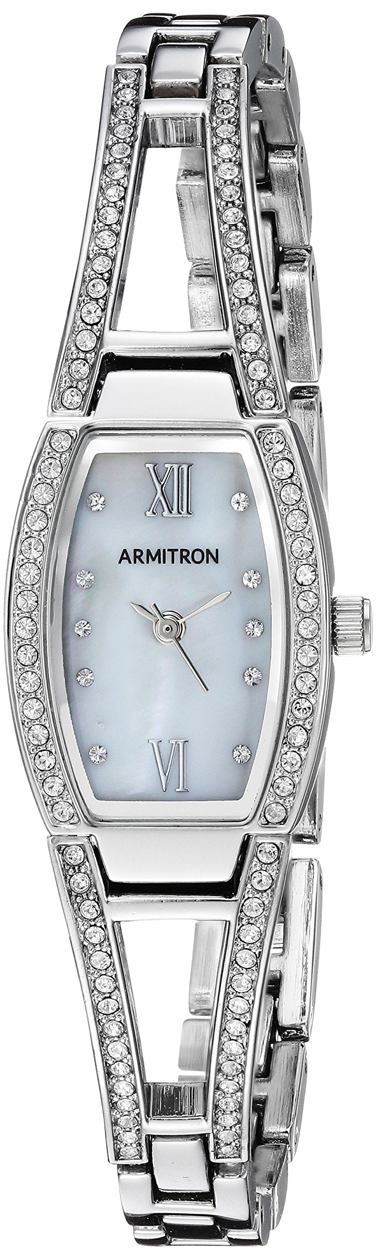 Armitron Women s Genuine Crystal Accented Bangle Watch - Armitron Official Imagery - 2