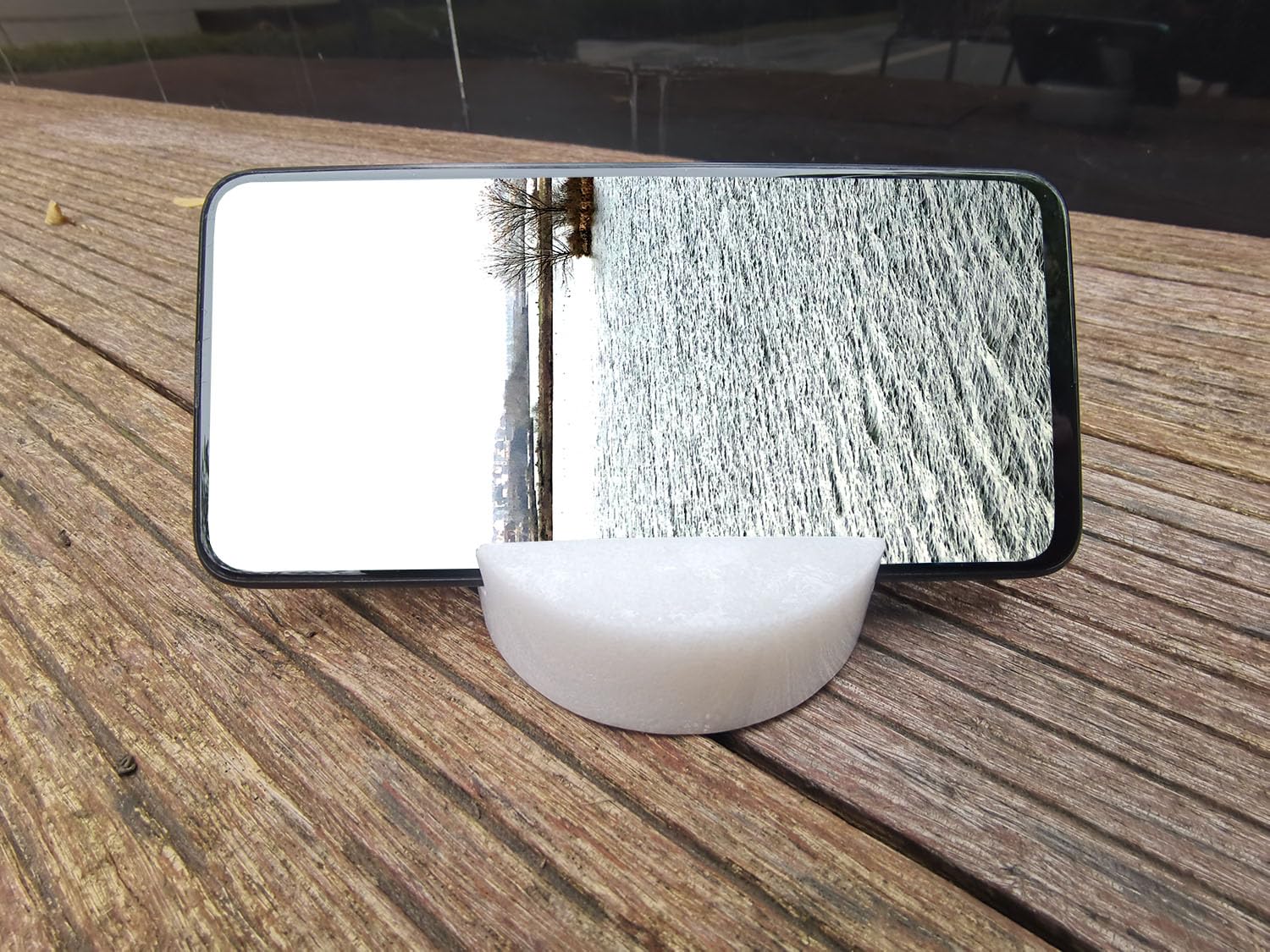 fashciaga Marble Cell Phone Stand Holder for Cellphone Tablet On - fashciaga Official Product View 3