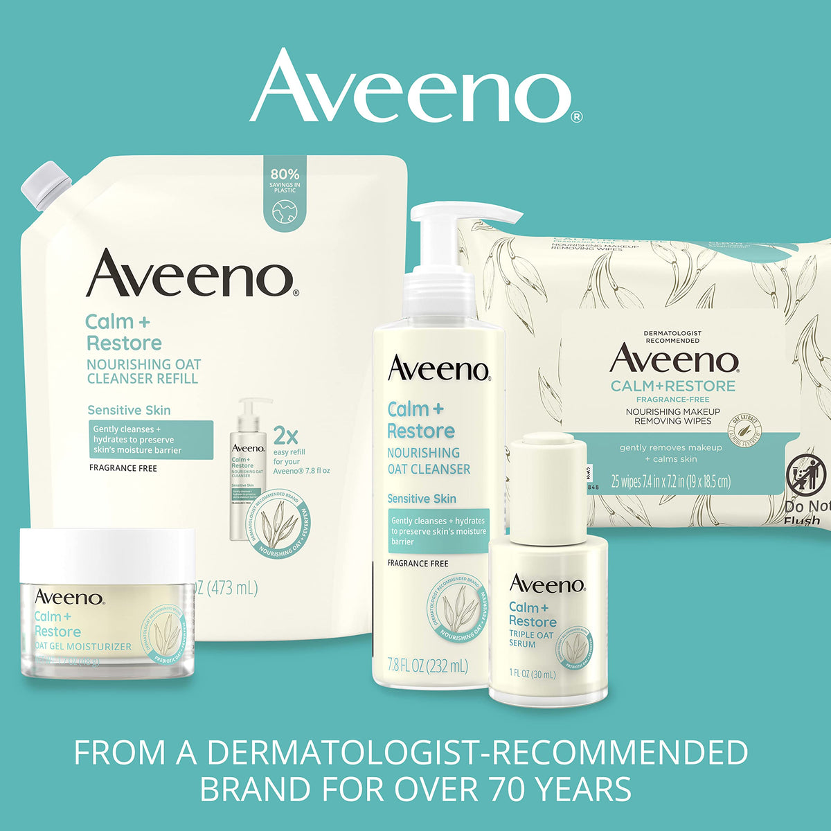 Aveeno Calm Restore Redness Relief Cleanser Fragrance Free 6 - Aveeno Official Imagery - 7
