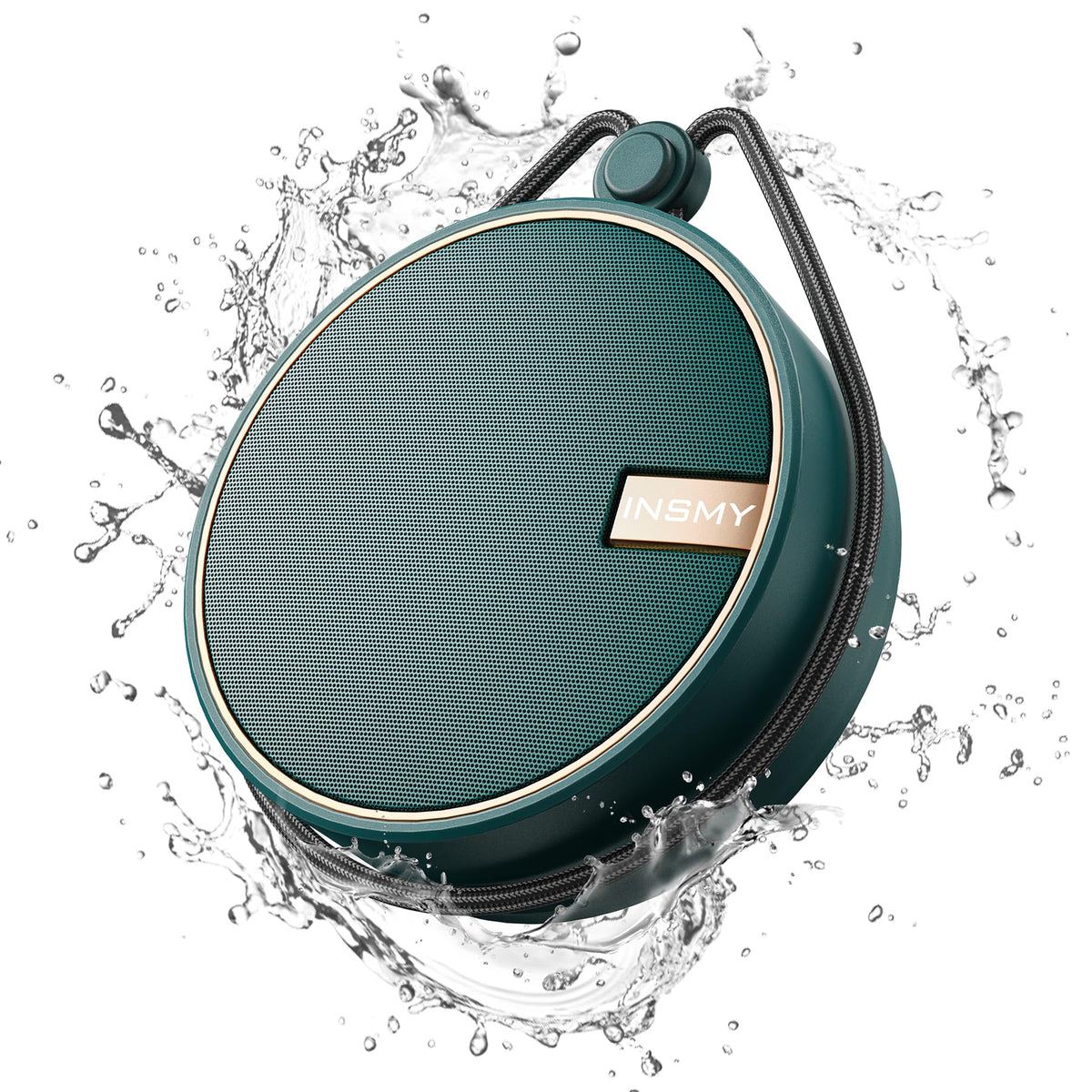 INSMY C12 IP67 Waterproof Shower Bluetooth Speakers Portable - INSMY Official Imagery - 1
