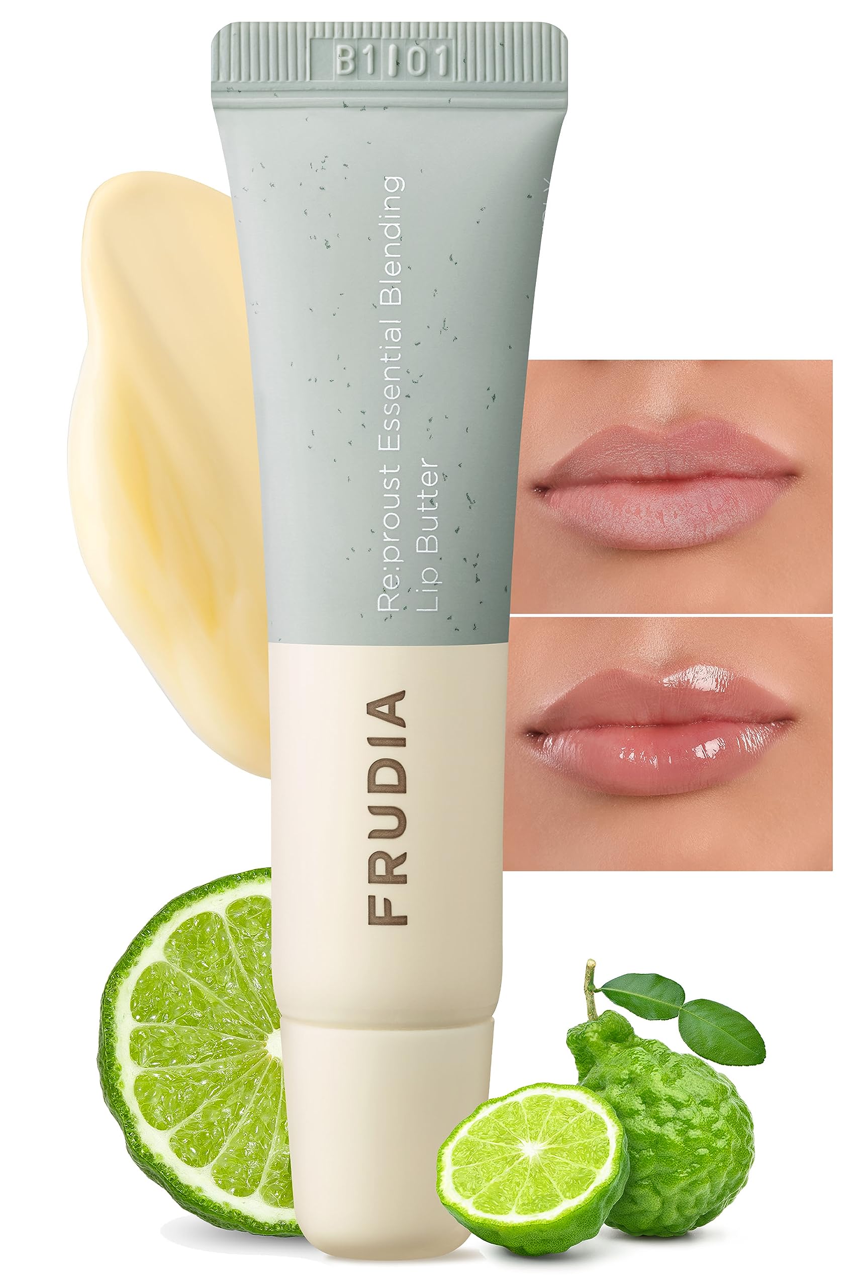 WELCOS Frudia Reproust Essential Blending Lip Butter Greenery | - Product Imagery