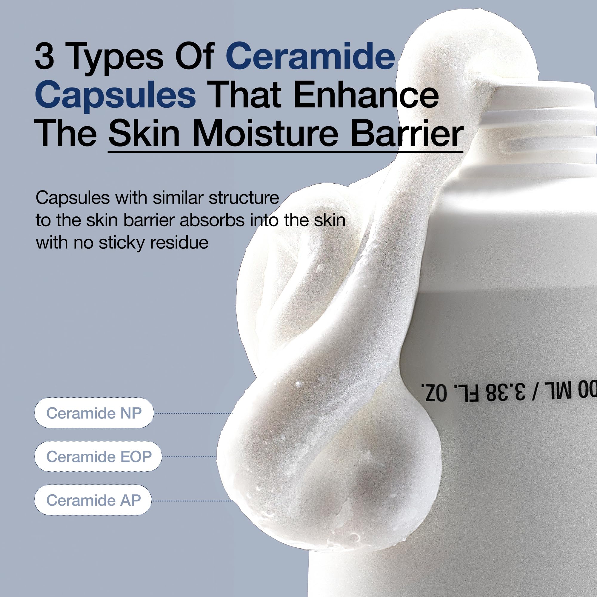 ANUA 3 Ceramide Panthenol Moisture Barrier Cream, 3.38 fl oz - ANUA Official Product View 5