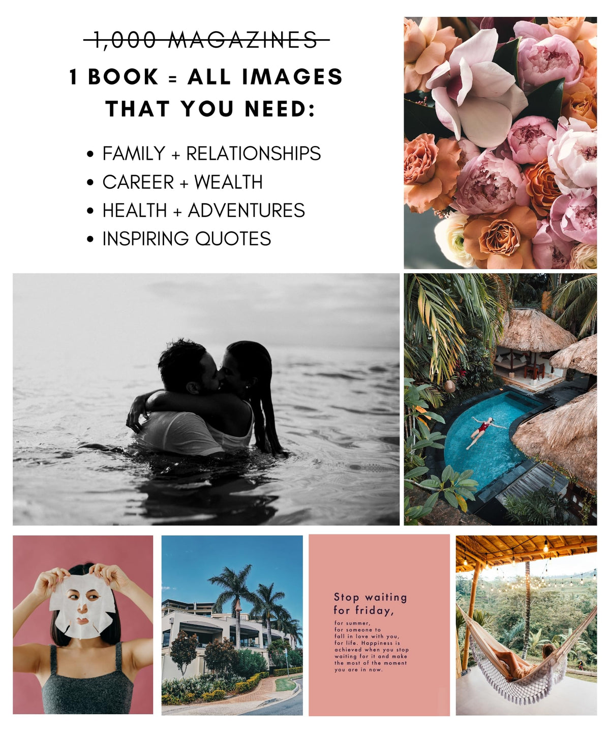 Lamare Vision Board Book 1000 Images Vision Board Supplies - Lamare Official Imagery - 6