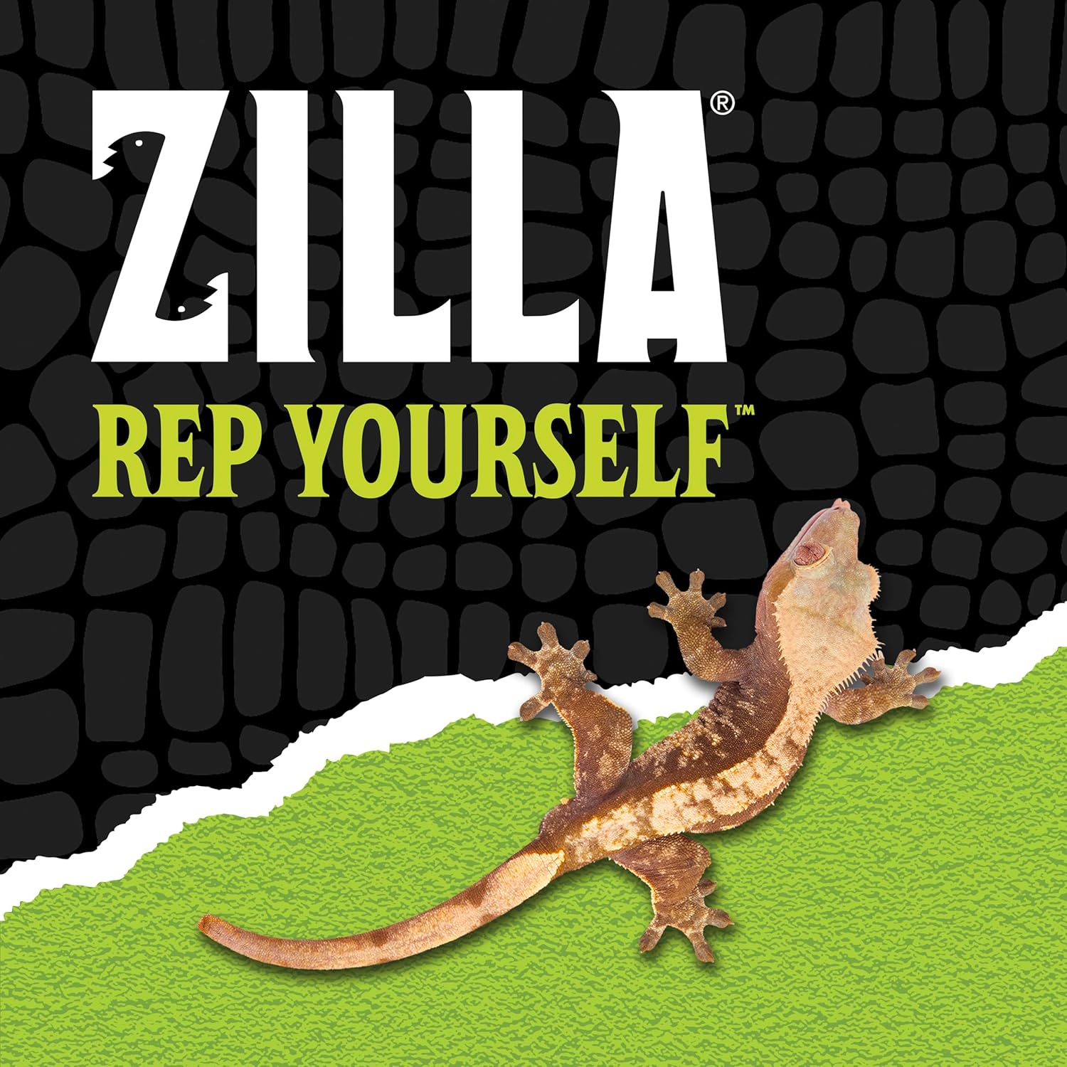 Zilla Reptile Terrarium Bedding Jungle Mix in 8-quart bag, natural reptile substrate with mixed organic materials for terrarium habitat