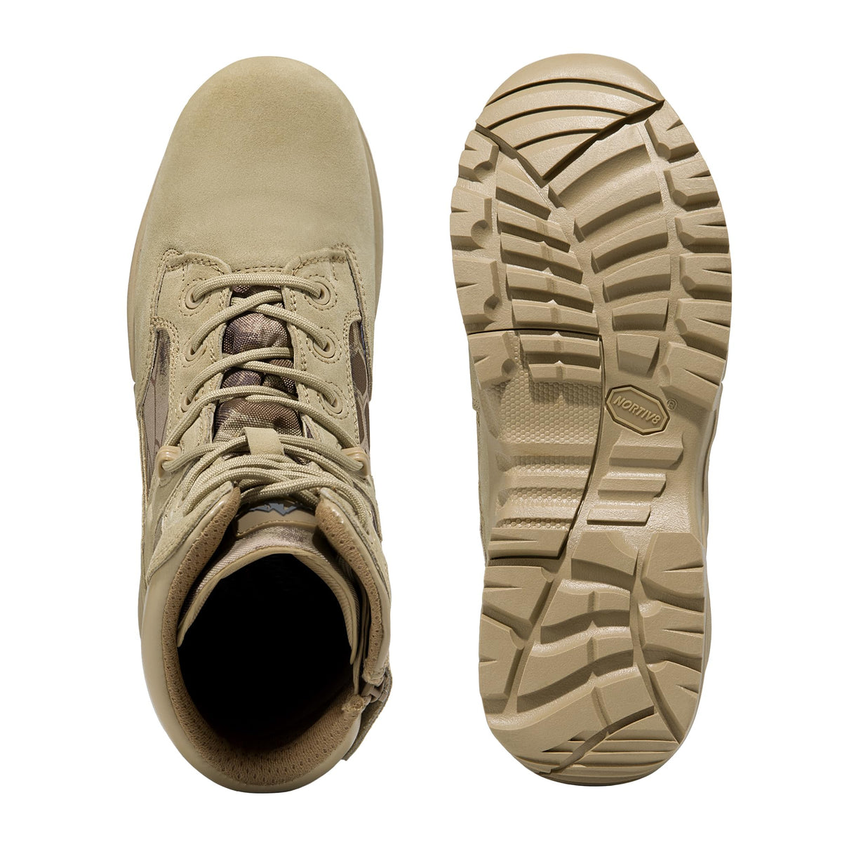 NORTIV 8 Men s Military Tactical Work Boots Hiking Side Zip - NORTIV 8 Official Imagery - 8