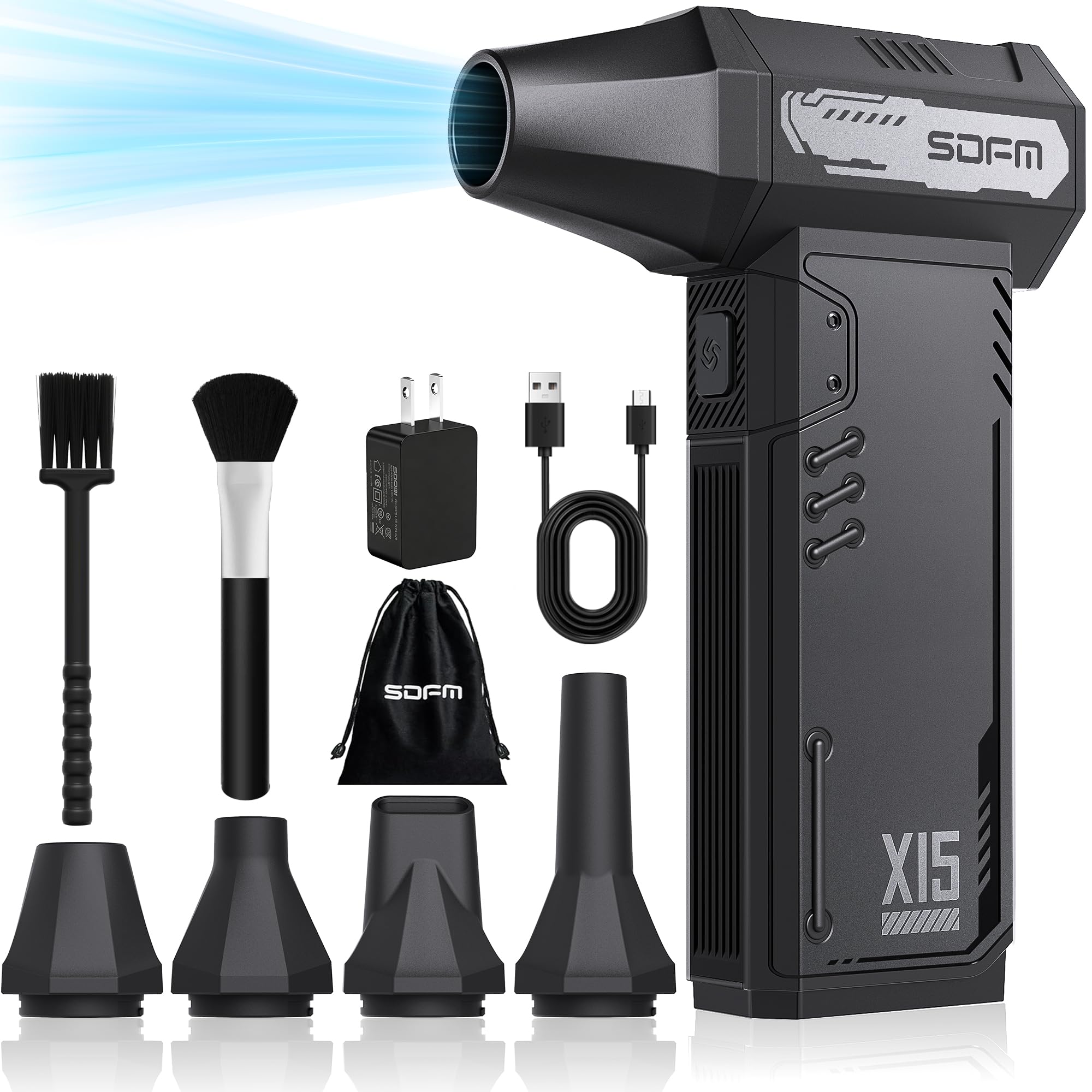 Compressed Air Duster 180 000RPM High Speed brushless Motor - SDFM Official Imagery - 2