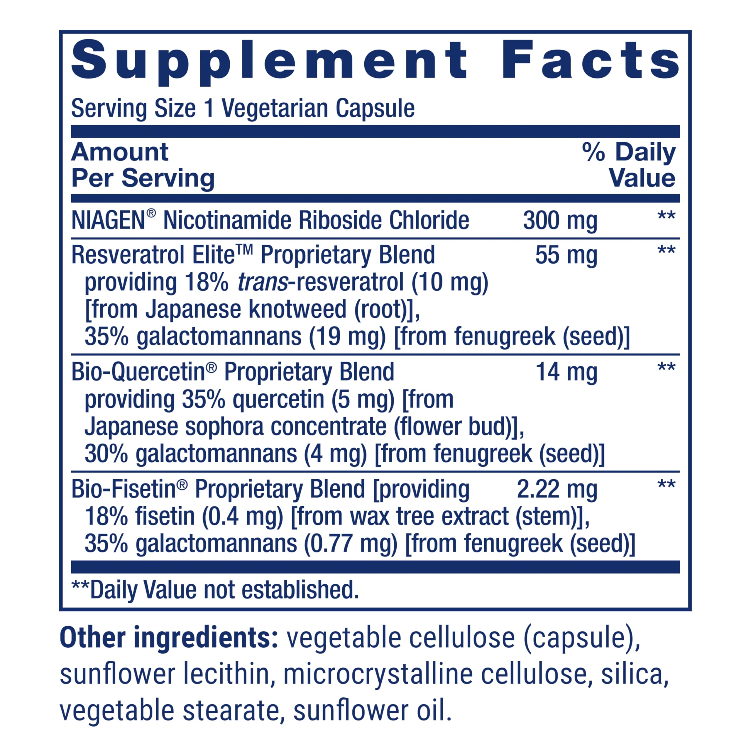 Life Extension NAD+ Cell Regenerator & Resveratrol Elite