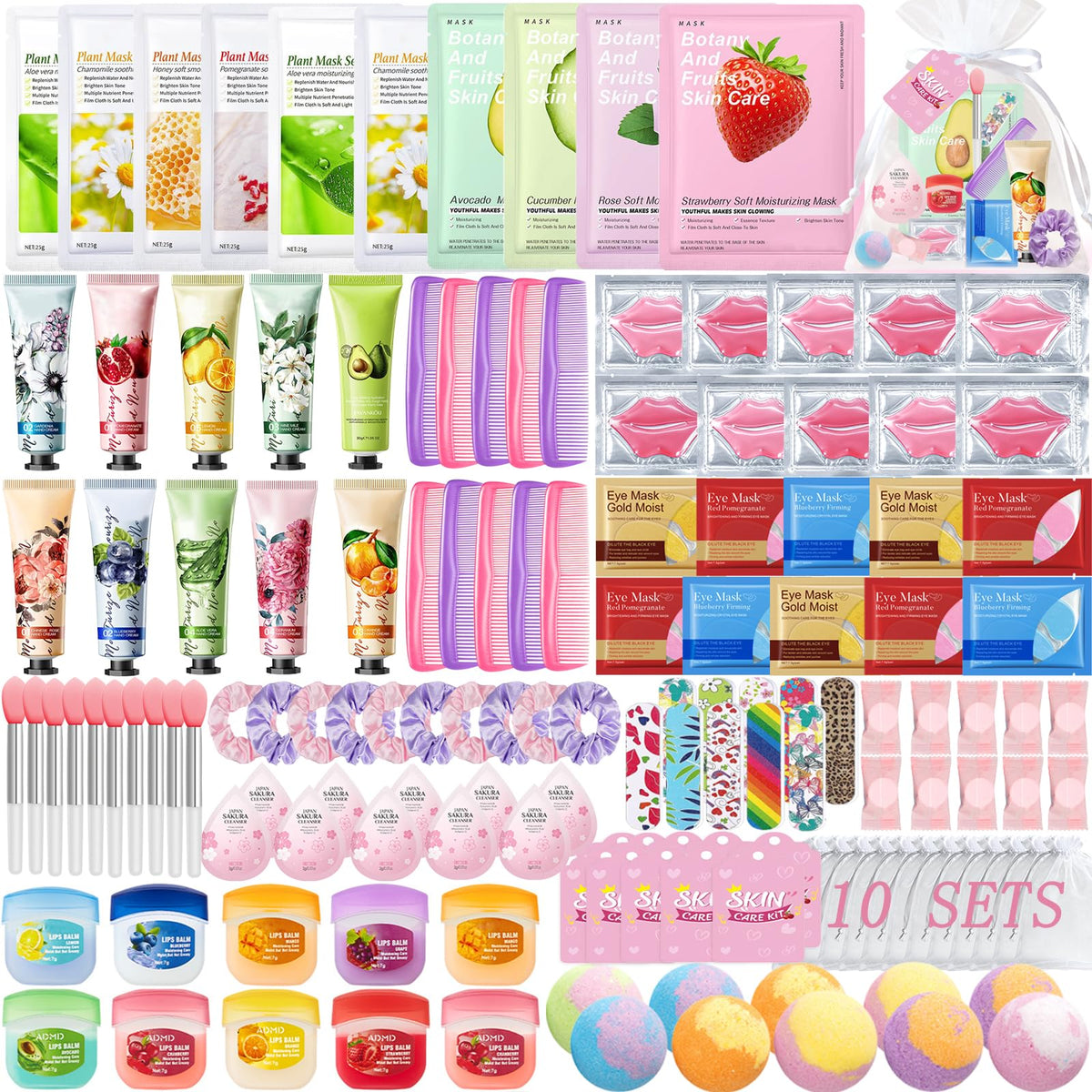 140 PCS Spa Party Supplies for Women Sleepover Spa Party - DANGSHAN Official Imagery - 1