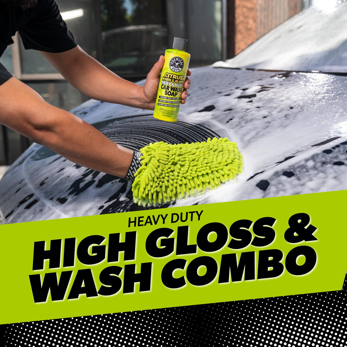 Chemical Guys 7 Piece Car Cleaning Kit Wash Wheel Interior - Chemical Guys Official Imagery - 4