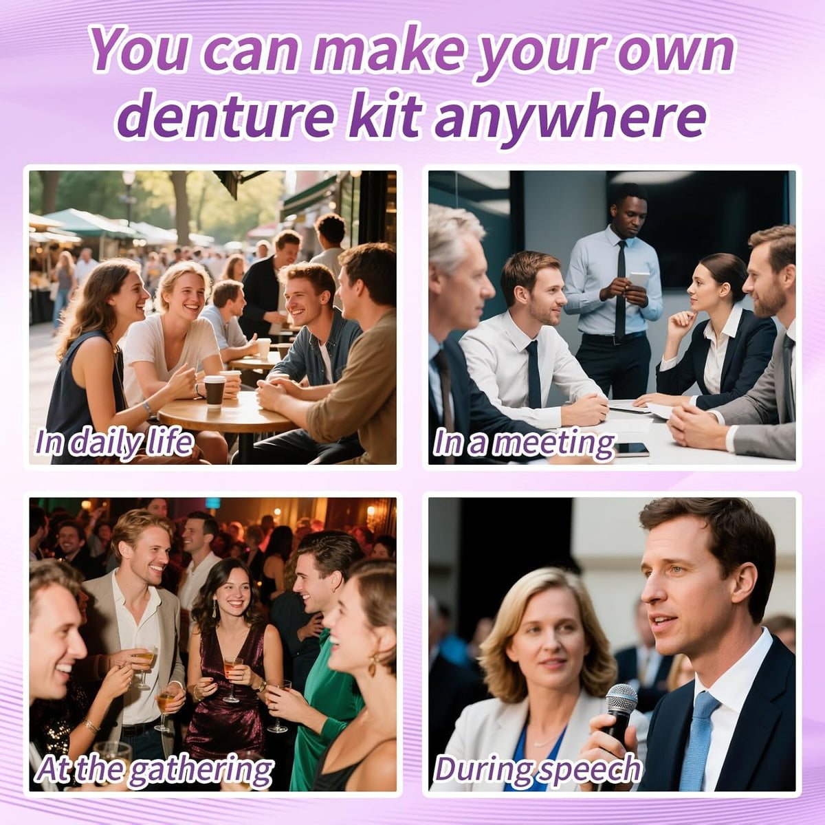 At Home DIY Denture Kit - unizoom Official Imagery - 7