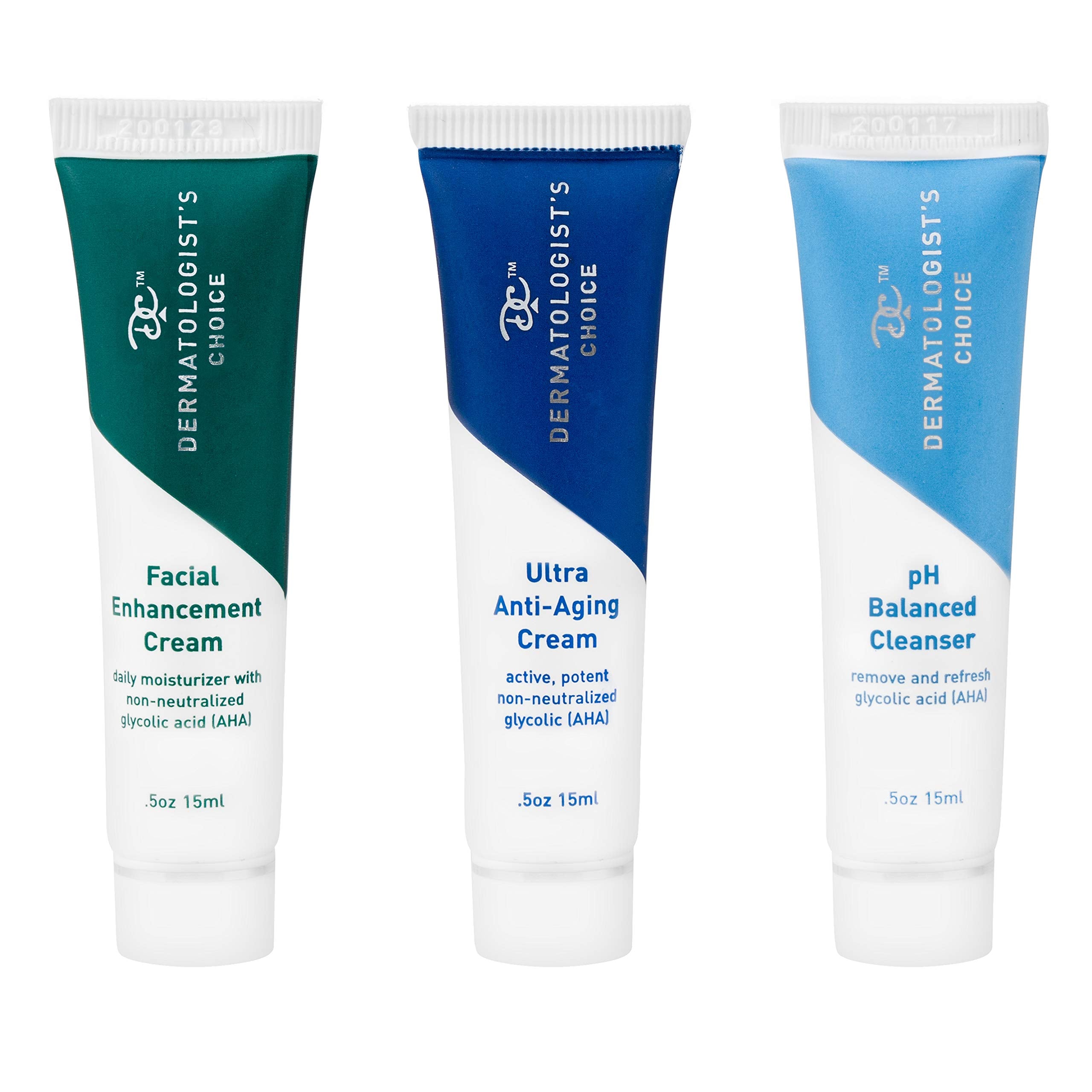 Dermatologist's Choice 60 Seconds to Glow Bestsellers Set, - Product Imagery