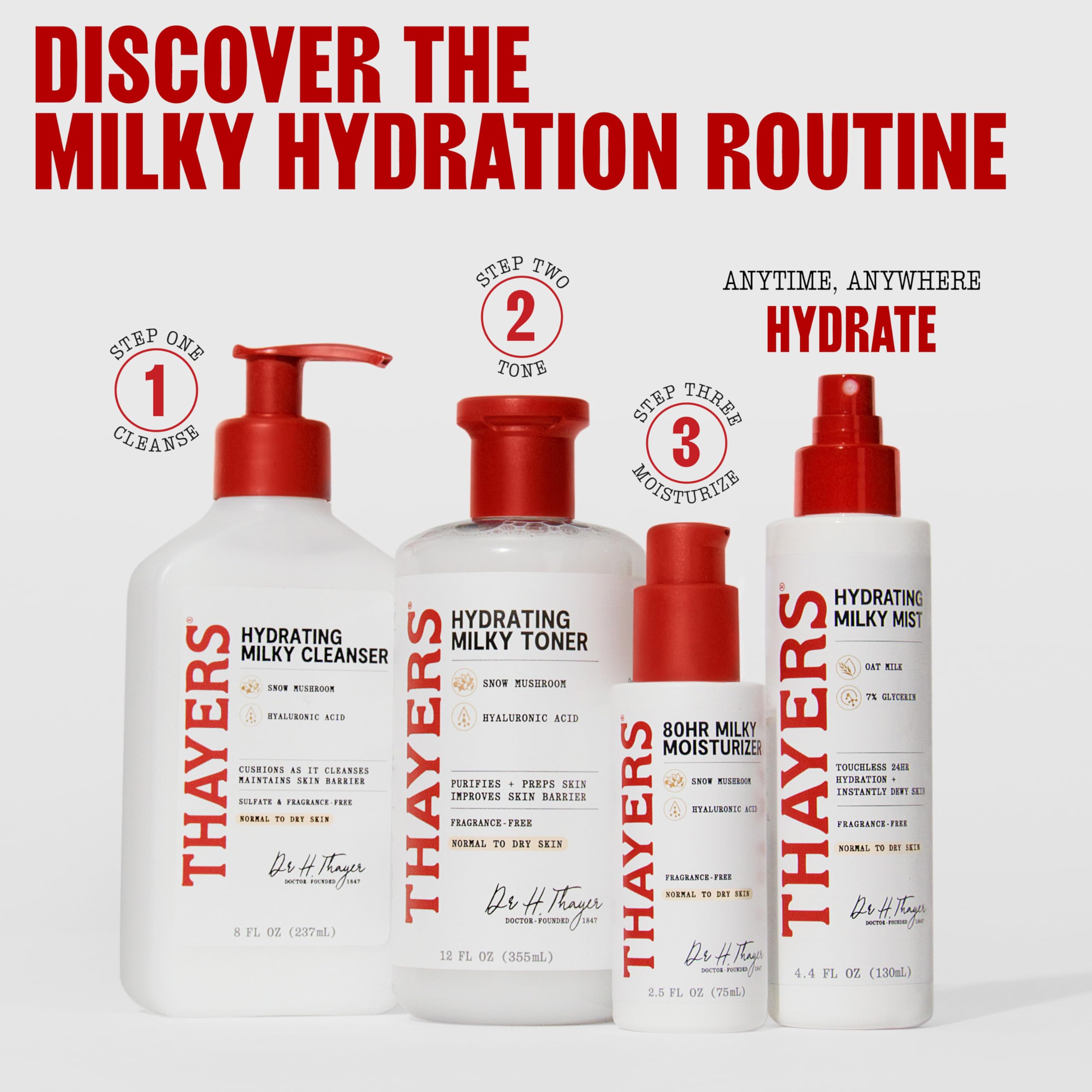 Elefair Tech THAYERS Milky Mist with Oat Milk & 7% Glycerin, Facial Spray for - Elefair Tech Official Product View 9