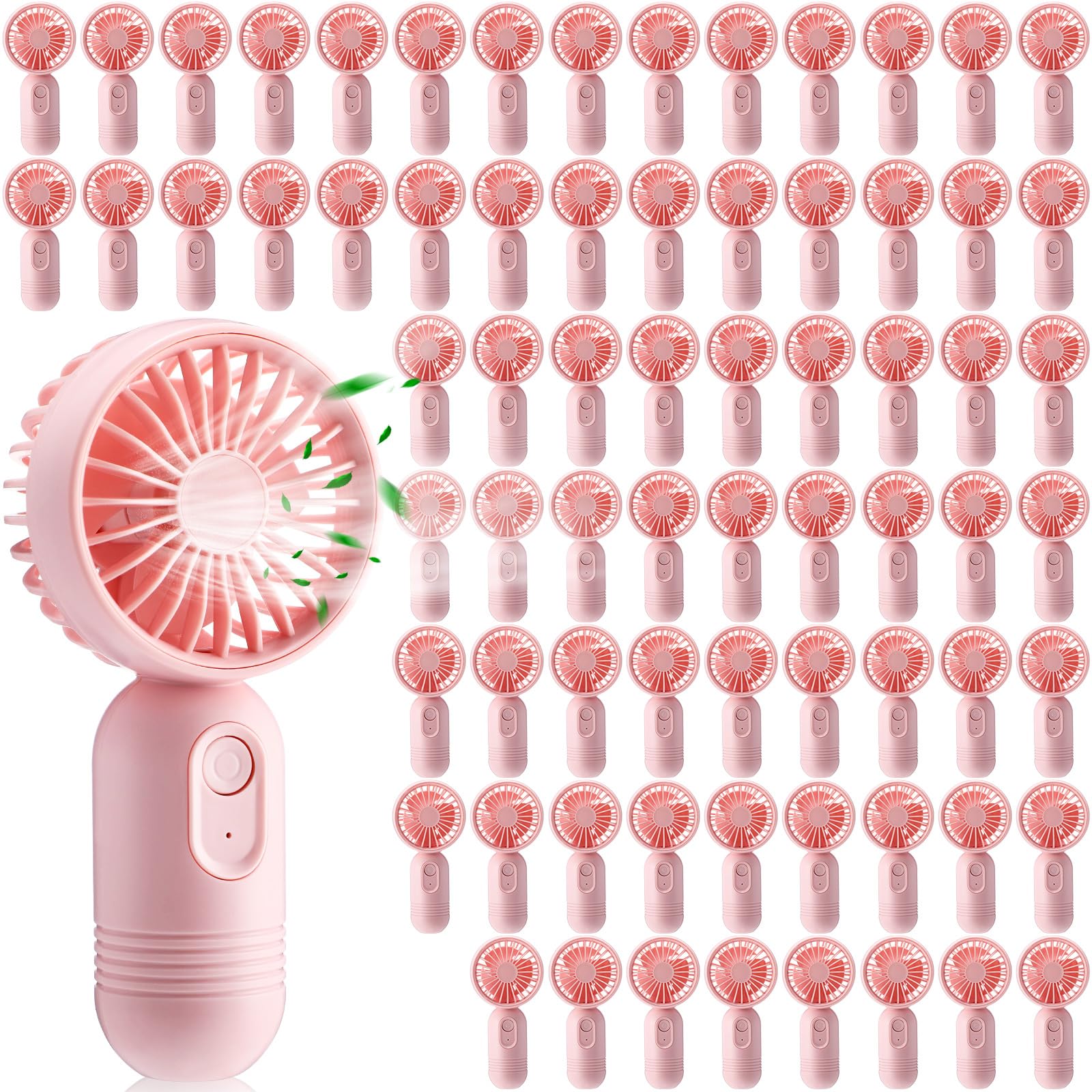 Rossesay 1 Pcs Mini Portable Fan 3 Speed Rechargeable, Blue - View 10