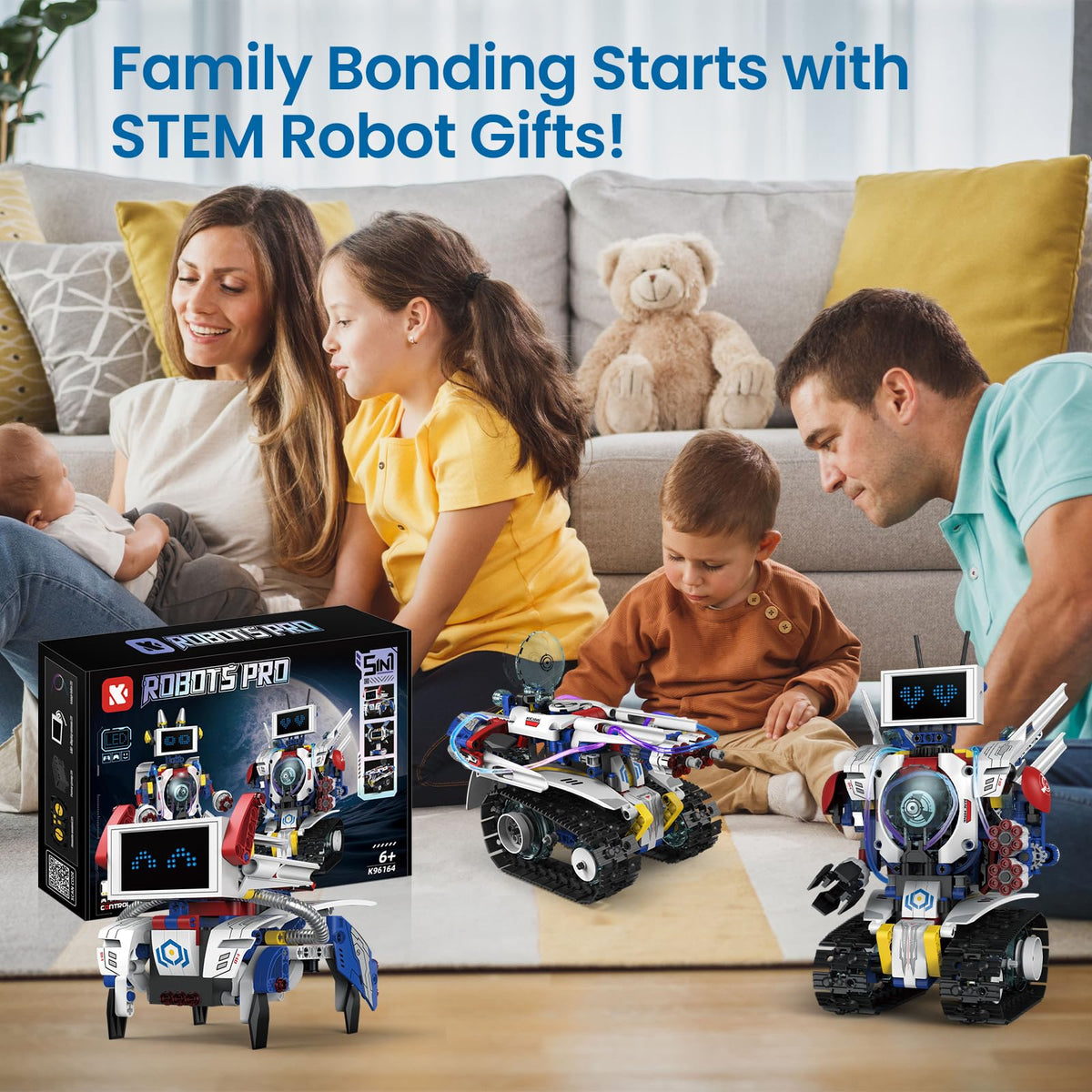 STEM Robot Building Kit for Kids Ages 6 16 - HPROMOT Official Imagery - 3