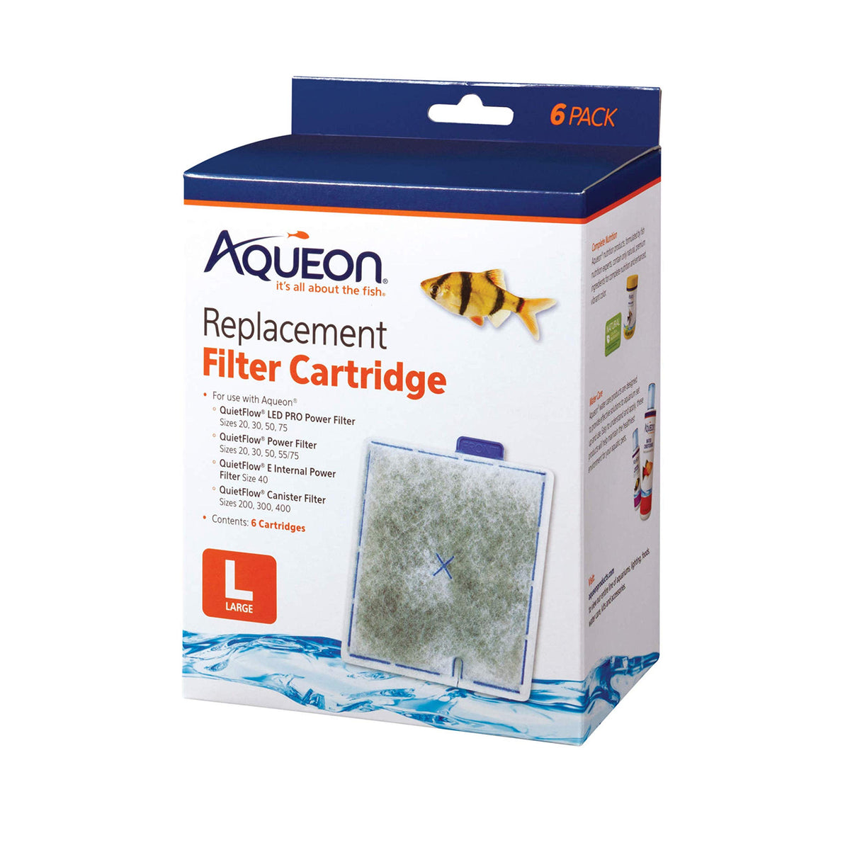 Aqueon Aquarium Fish Tank Replacement Filter Cartridges - Aqueon Official Imagery - 1