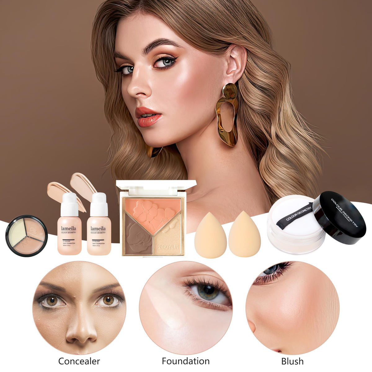 All in One Makeup Kit for Women Teens - QIONG Official Imagery - 5