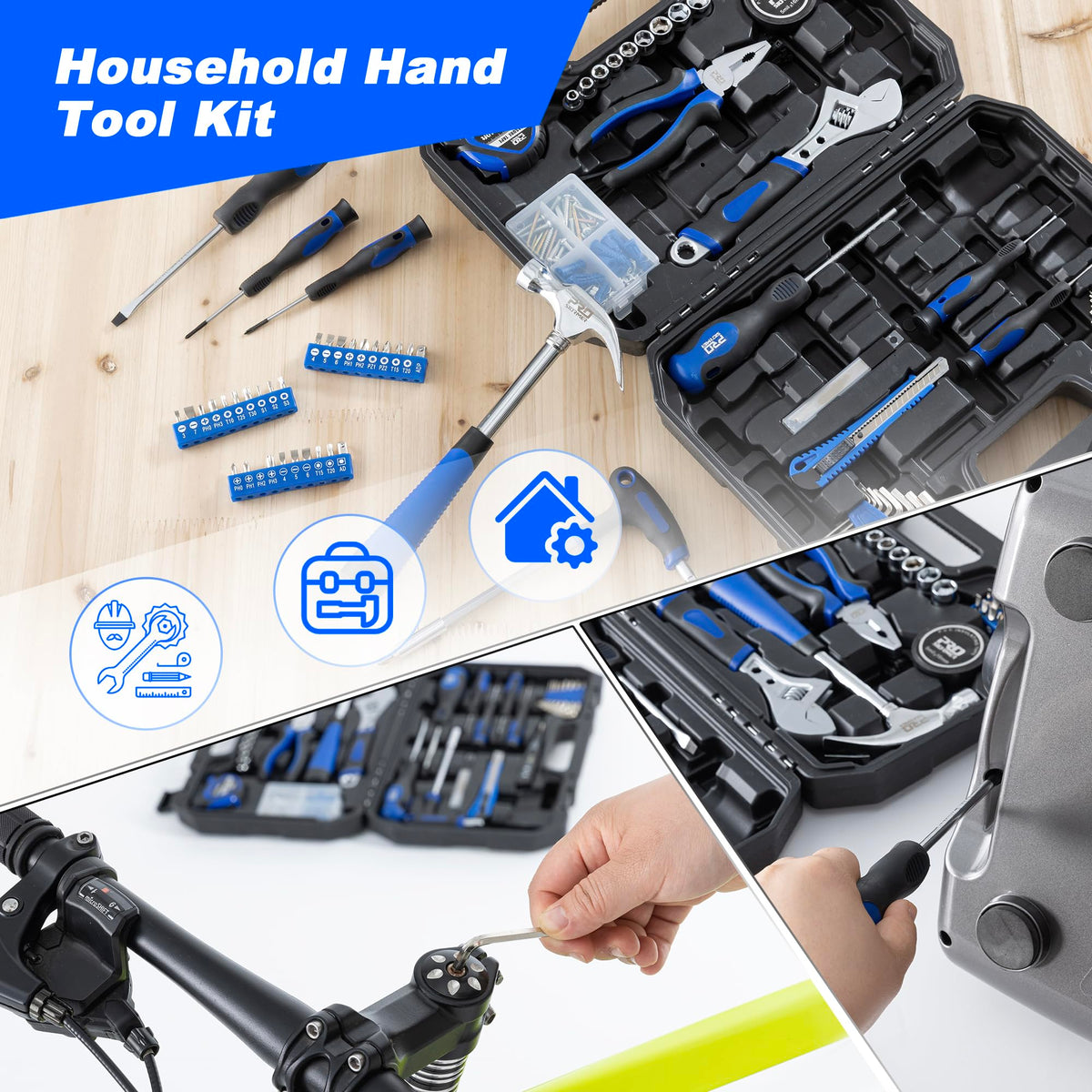 Prostormer 179 Piece Home Tool Kit General Household Tool - Prostormer Official Imagery - 8