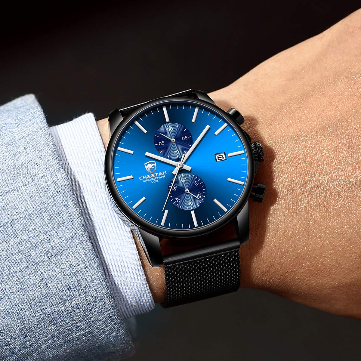 GOLDEN HOUR Mens Watch Fashion Sleek Minimalist Quartz - GOLDEN HOUR Official Imagery - 8