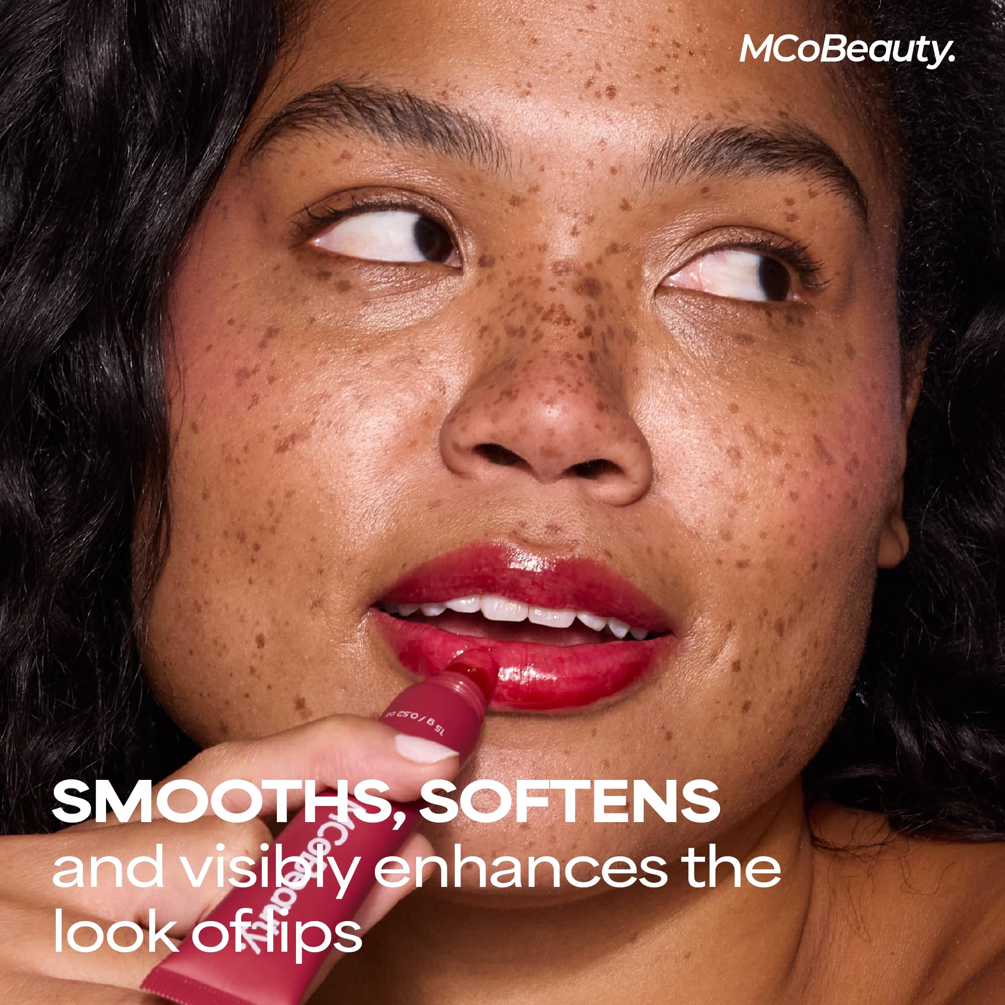 MCoBeauty Peptide Lip Treatment - Latte Plumping Lip Gloss Balm - MCoBeauty Official Product View 5
