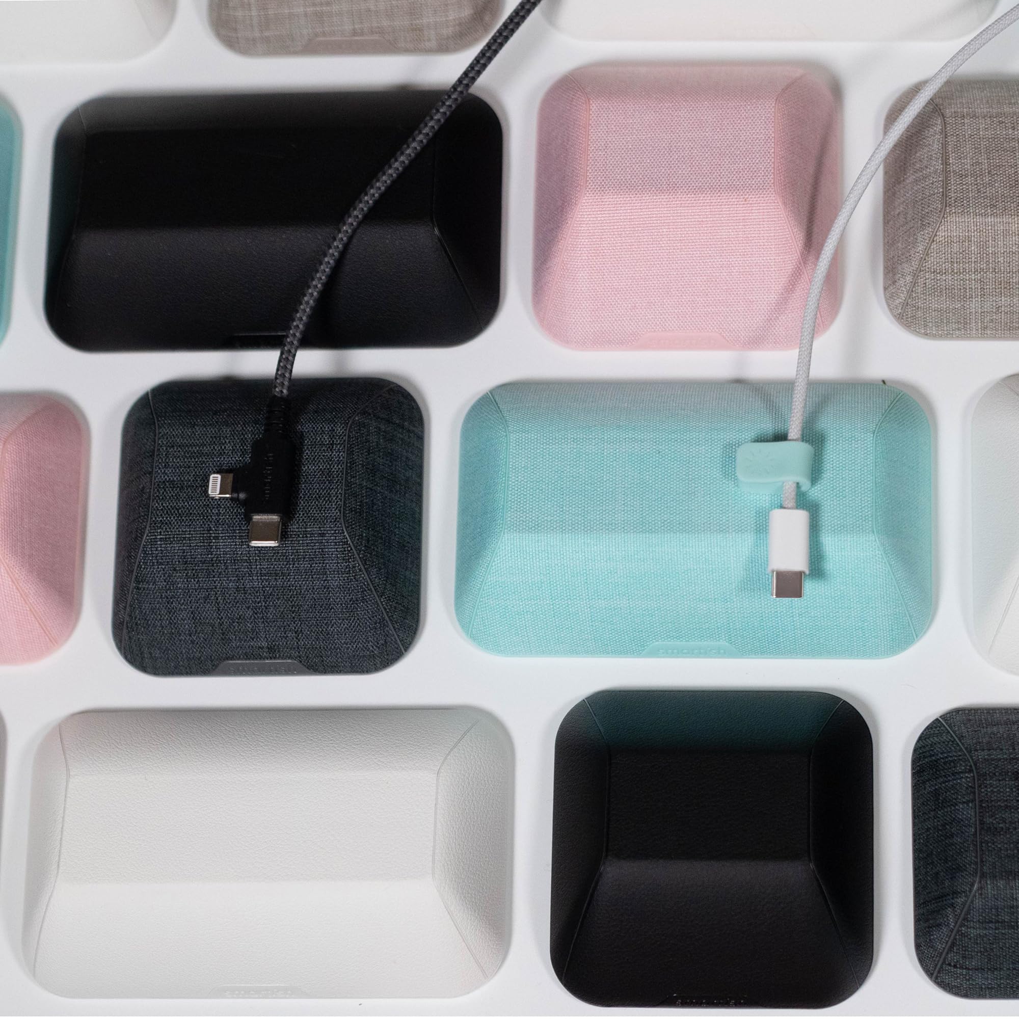 Smartish Magnetic Cord Holder, Cable Wrangler, Nightstand & Desk - Smartish Official Product View 8