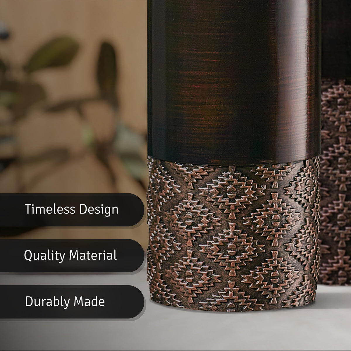 Creative Scents Dublin Brown Vases - Creative Scents Official Imagery - 7