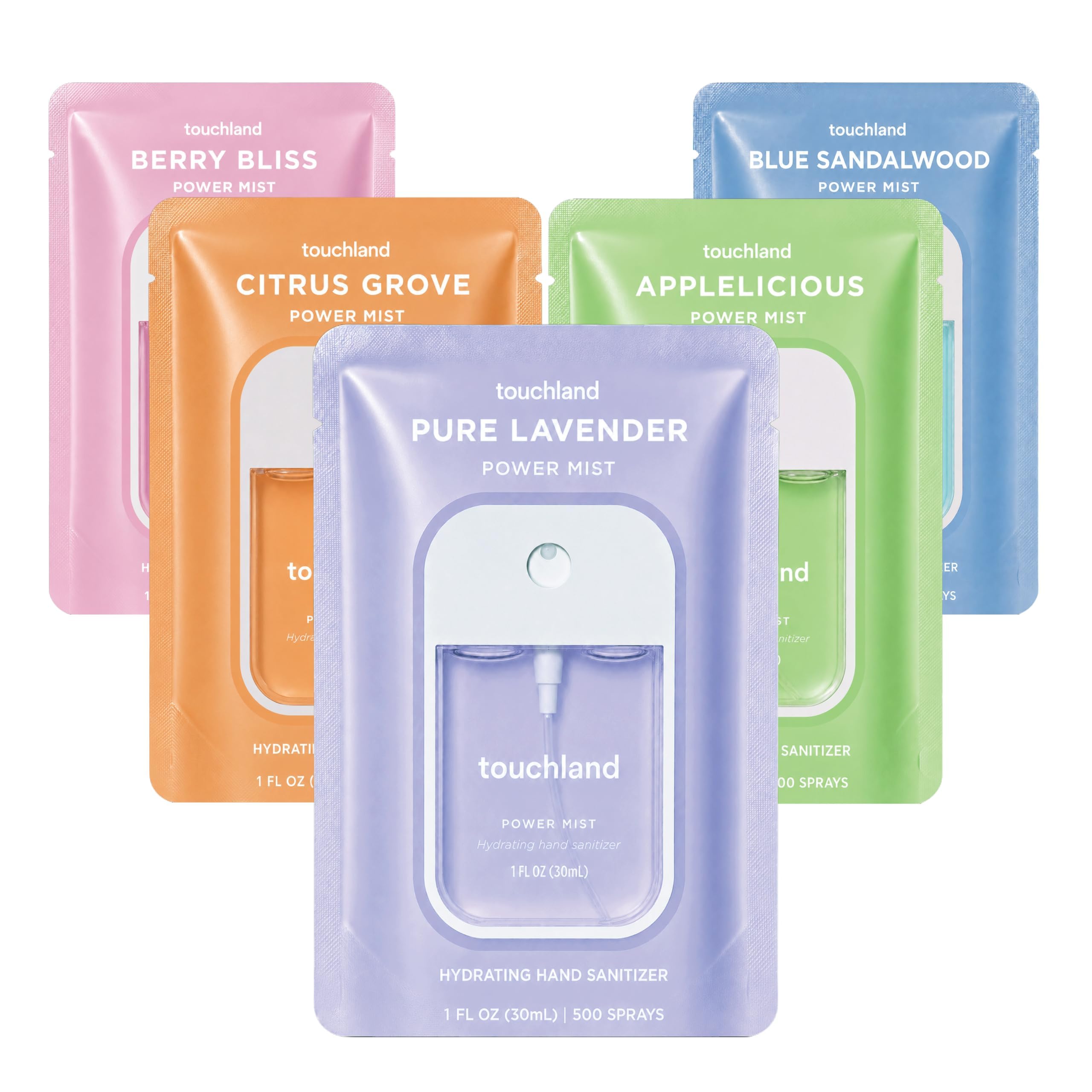 Touchland Juicy Trio Hydrating Hand Sanitizer Spray Set Travel Size - View 10