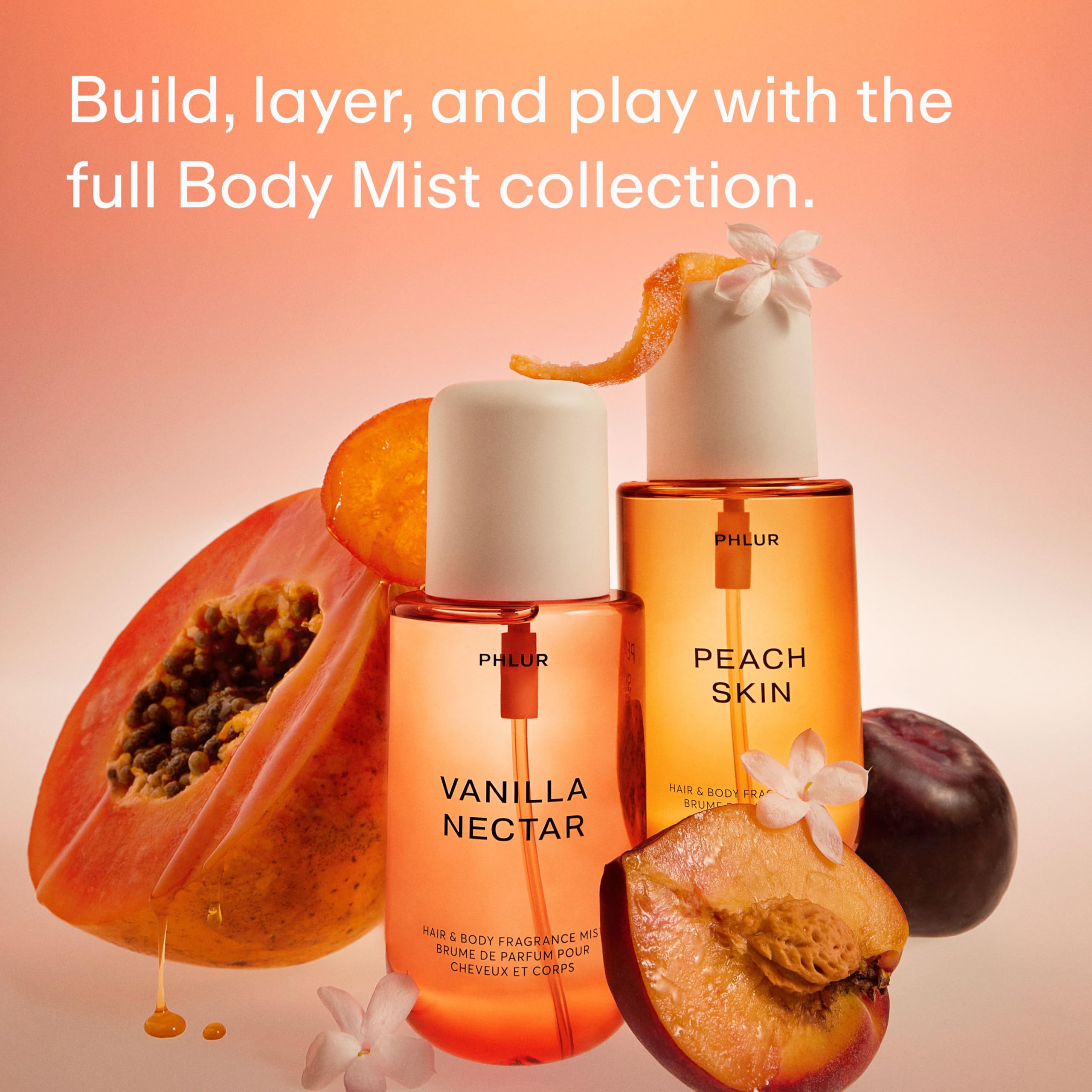 PHLUR Vanilla Nectar Body Mist 8 Fl Oz - PHLUR Official Imagery - 7
