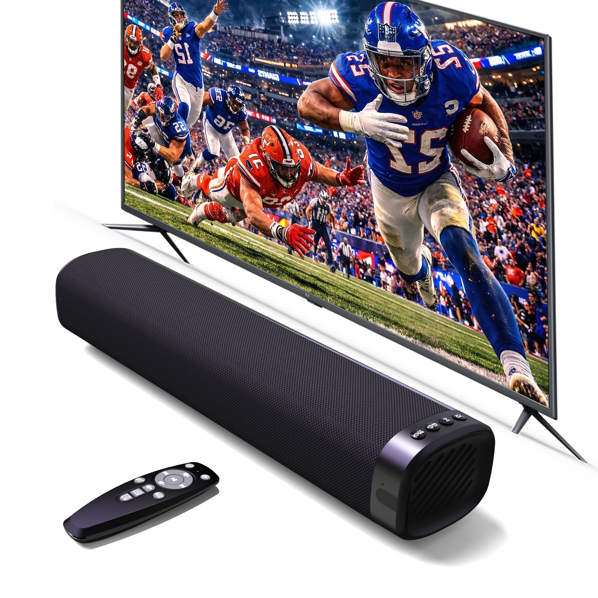 Jierben Sound Bar – 50W, Sound Bar for Smart TV, Sound Bar with B by Jierben - Angle View 10