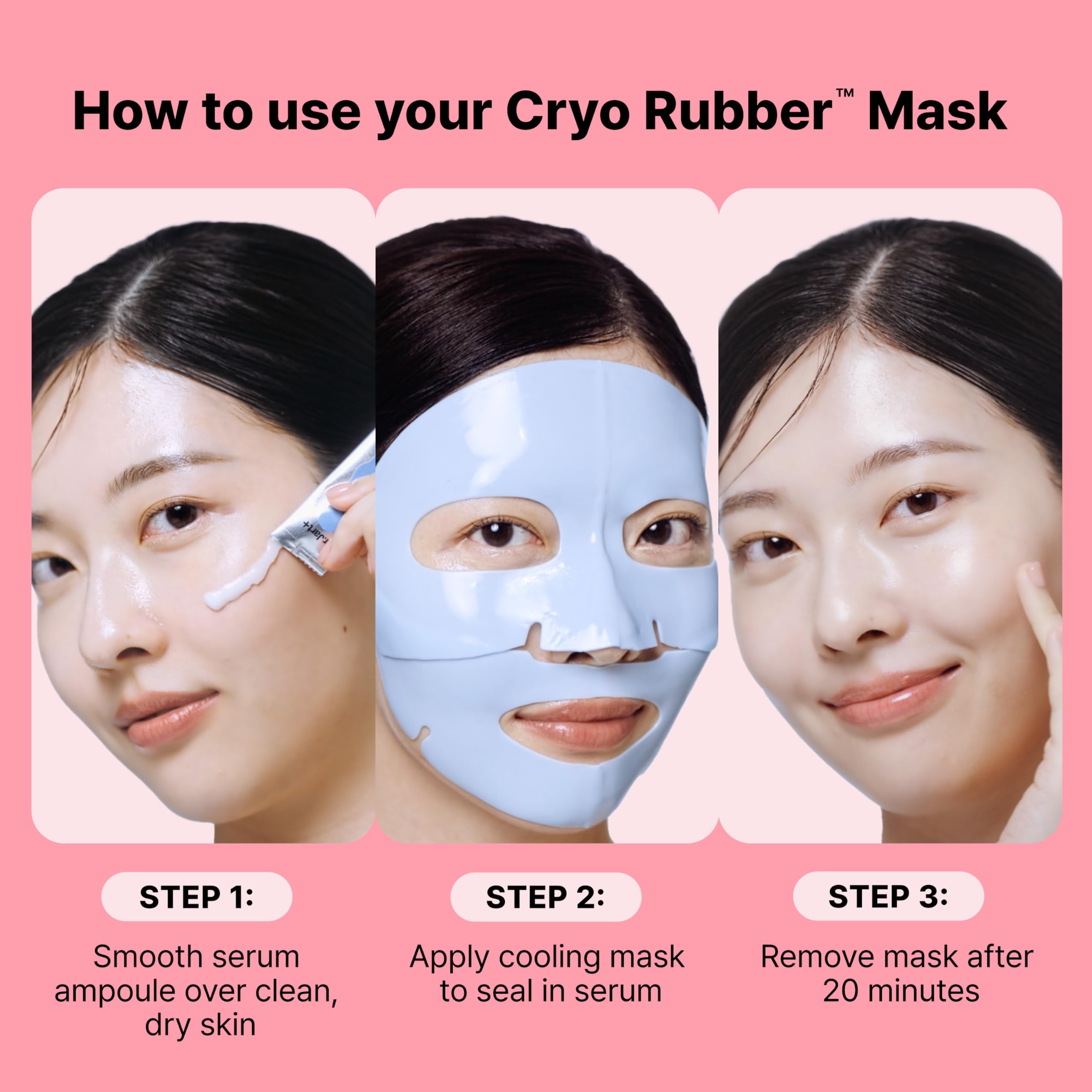 Dr.Jart+ Cryo Rubber Cooling Korean Face Mask with Serum Ampoule - Generic