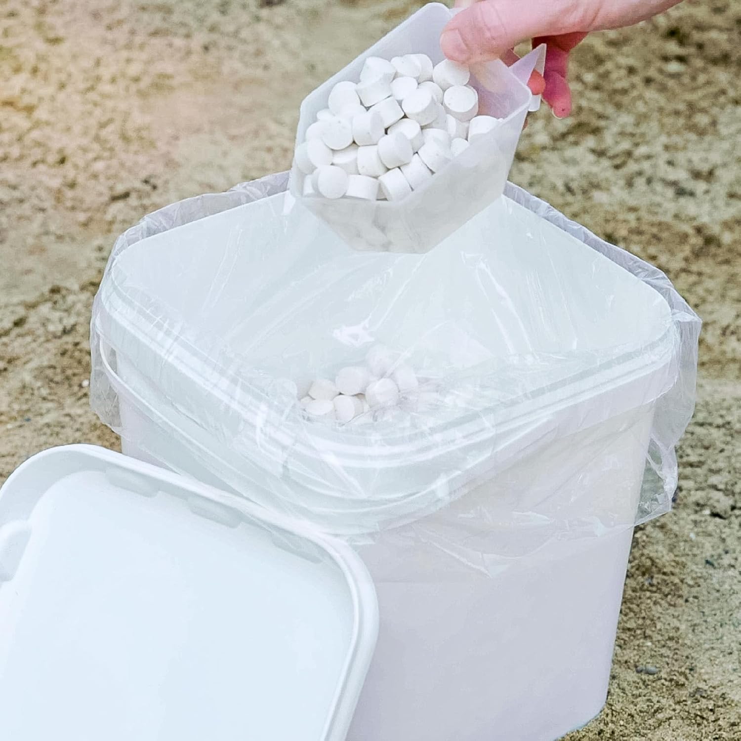 Airmax MuckAway natural beneficial bacteria for outdoor ponds and lakes, reducing muck and sludge buildup in water environments.