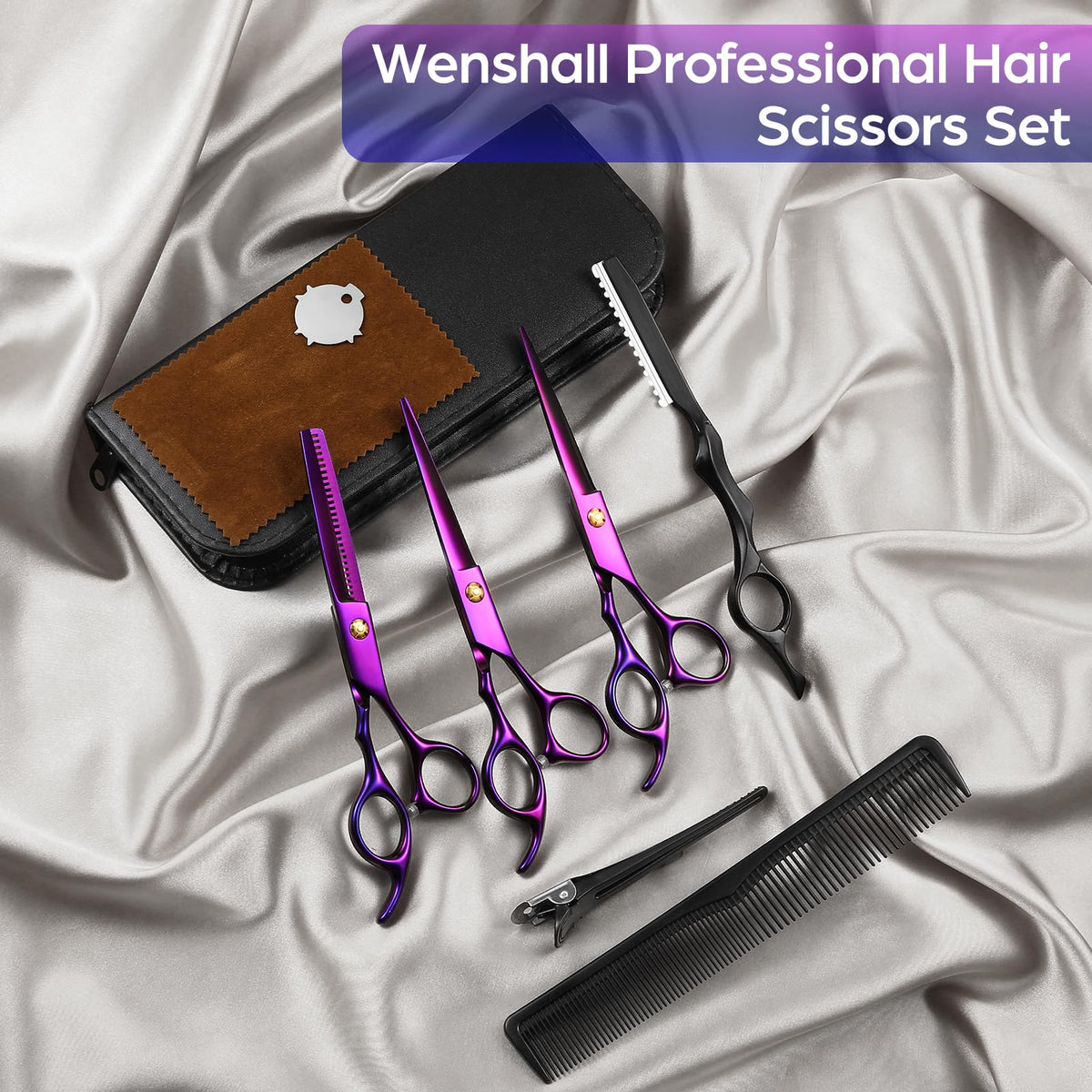 Hair Cutting Scissors Professional 6 89 inch Barber Scissors - Wenshall Official Imagery - 6