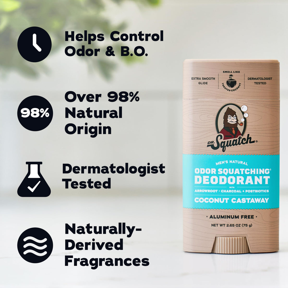 Dr Squatch Natural Men s Deodorant Aluminum Free Deodorant - Dr. Squatch Official Imagery - 6