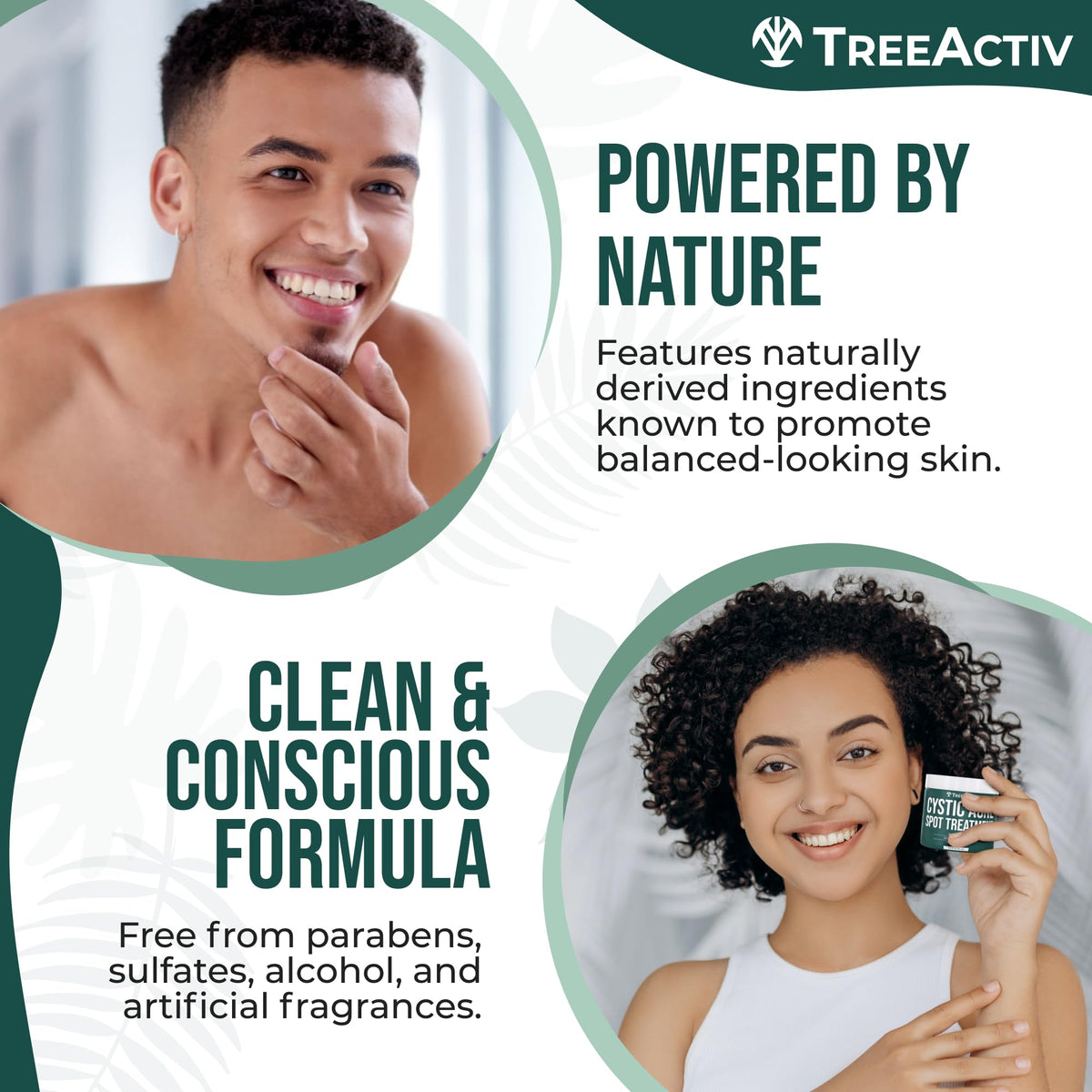 TreeActiv Cystic Acne Spot Treatment Hormonal Overnight - TreeActiv Official Imagery - 5