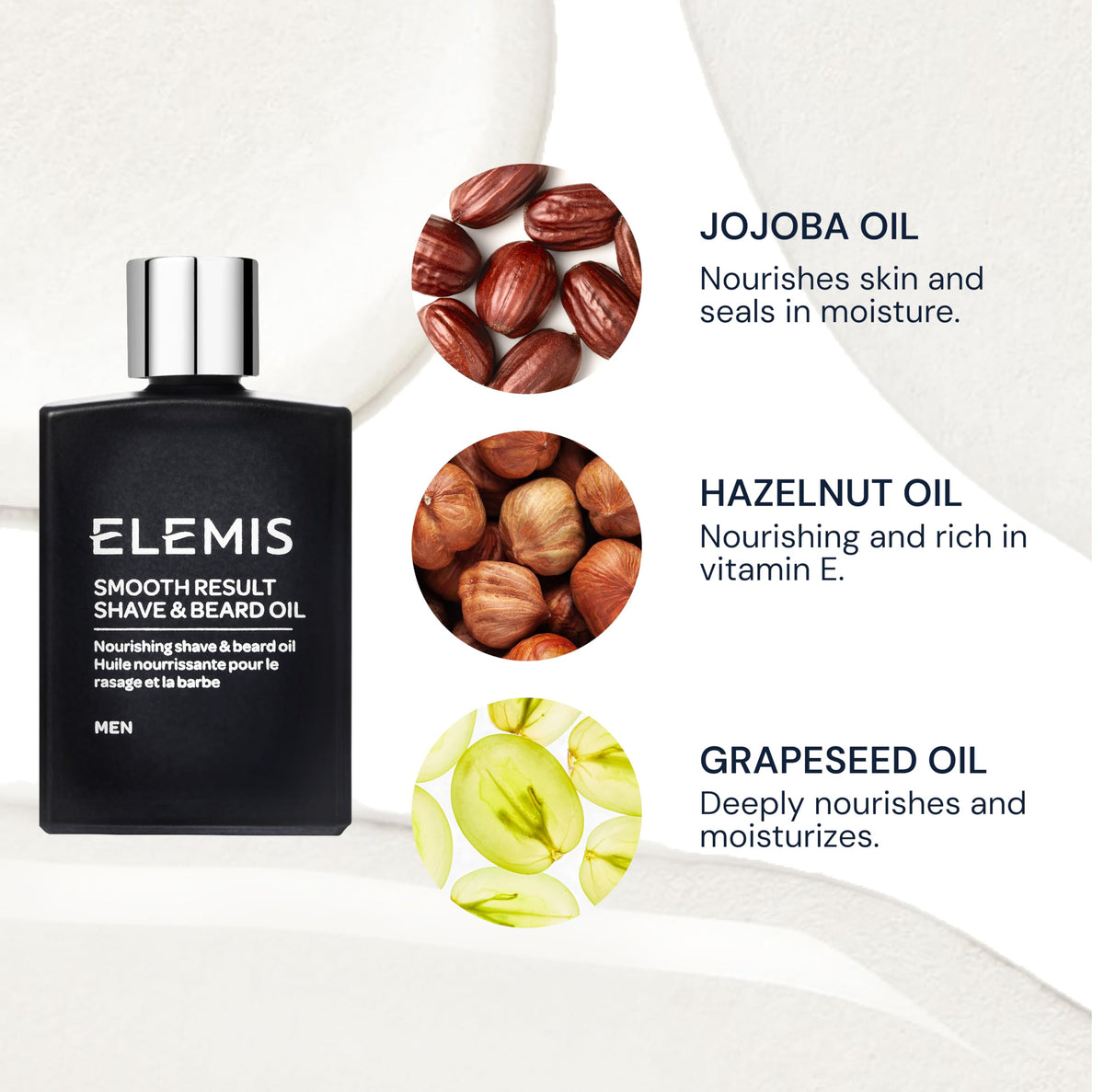 ELEMIS Smooth Result Shave and Beard Oil for Men 2 in 1 Pre - Premium Selection Official Imagery - 8