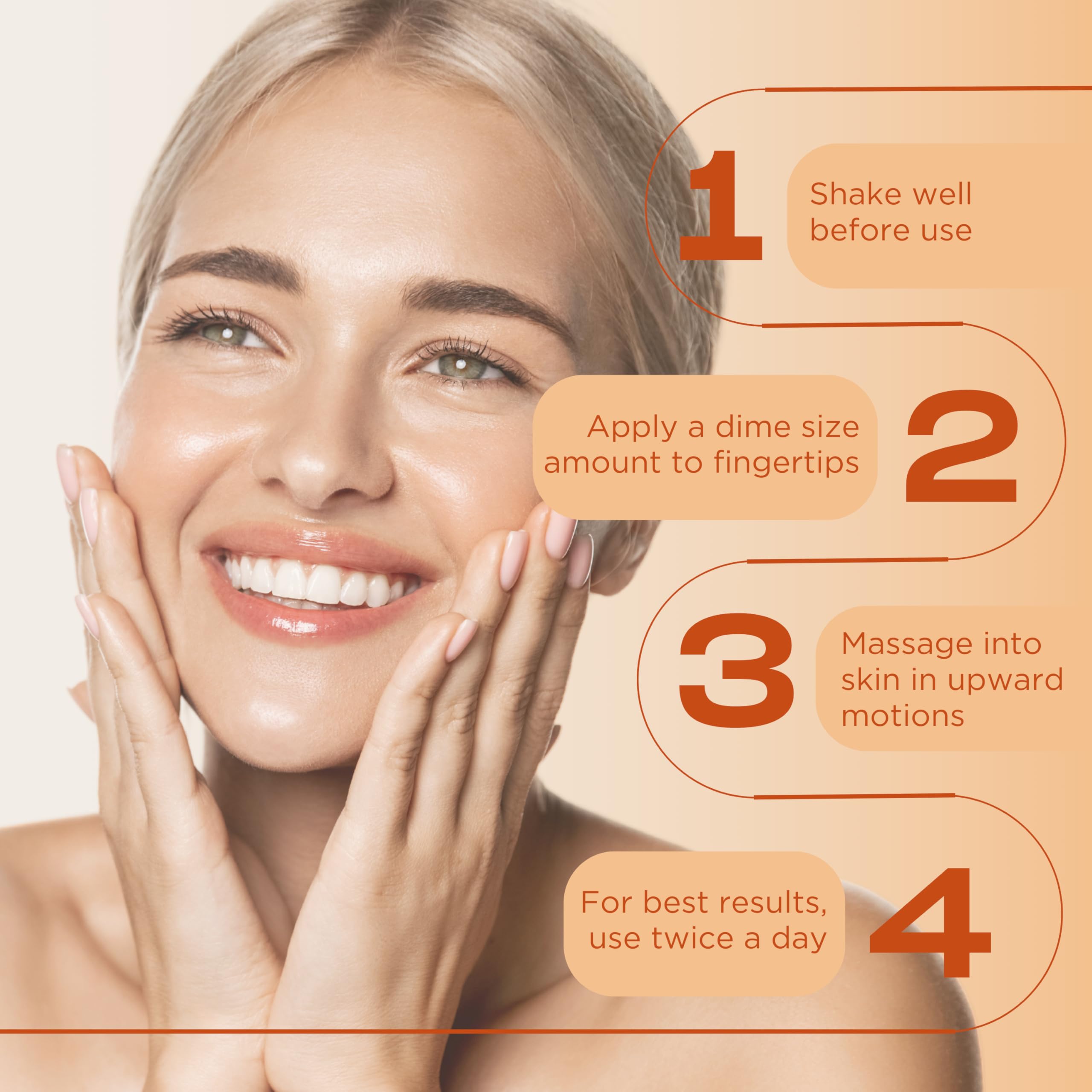 InstaNatural Vitamin C Face Serum - Fine Lines and Discoloration & 2 Fl Oz - InstaNatural Official Product View 5