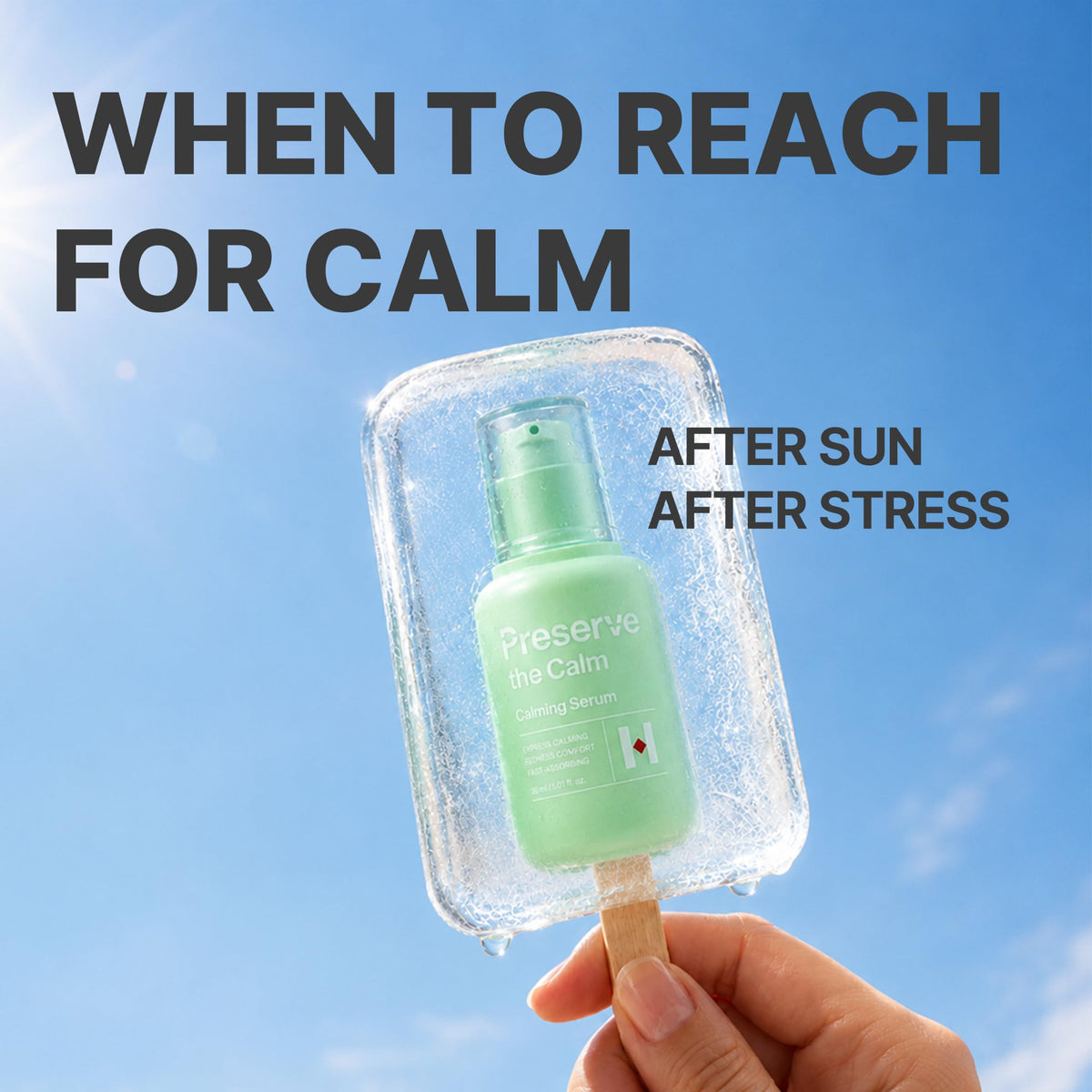 HERMEN Preserve the Calm Calming Face Serum for Redness Care - HERMEN Official Imagery - 5