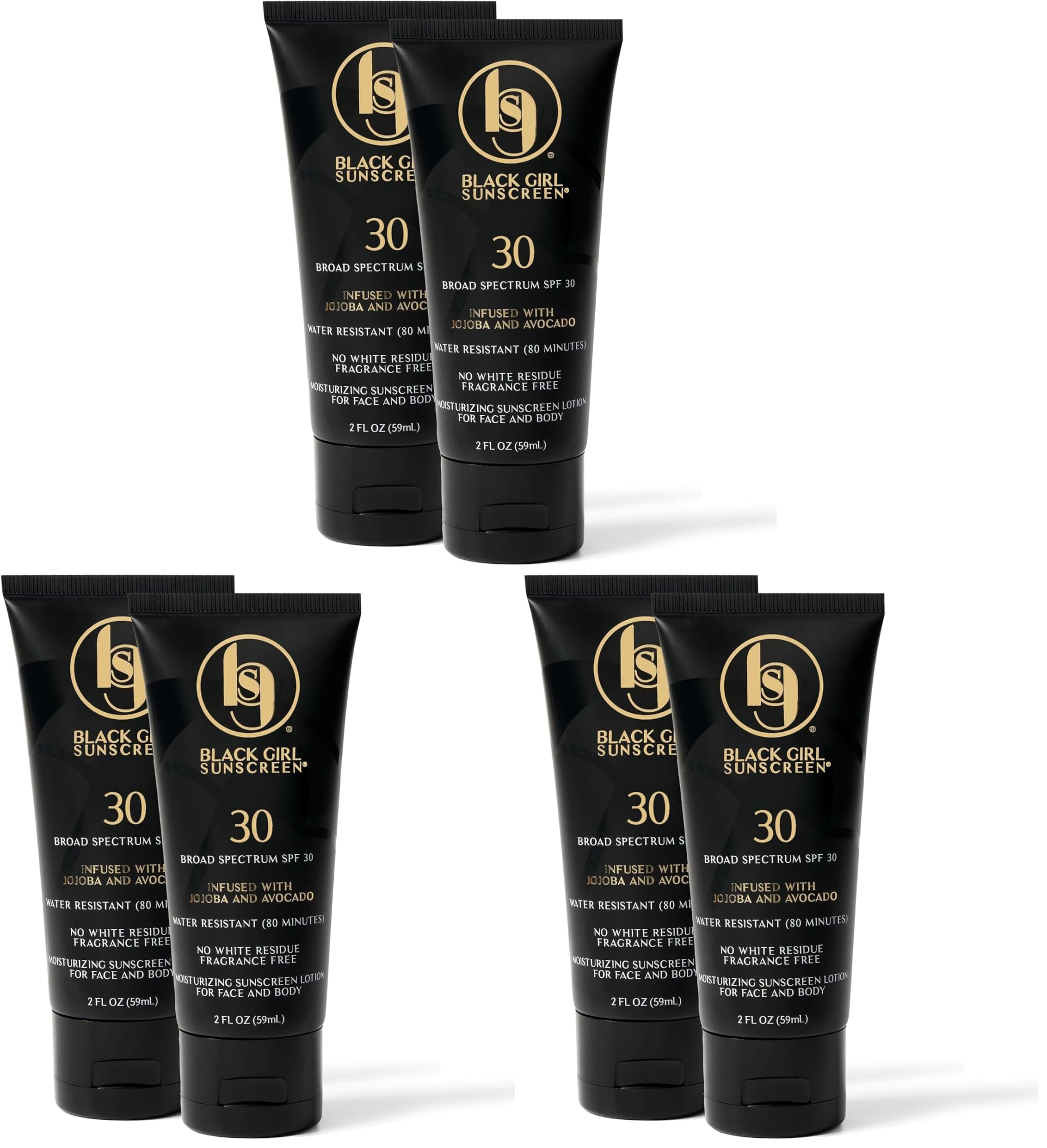 Black Girl Sunscreen Original SPF 30 Face & Body Sunscreen 2 Fl Oz - BLACK GIRL SUNSCREEN Official Product View 9