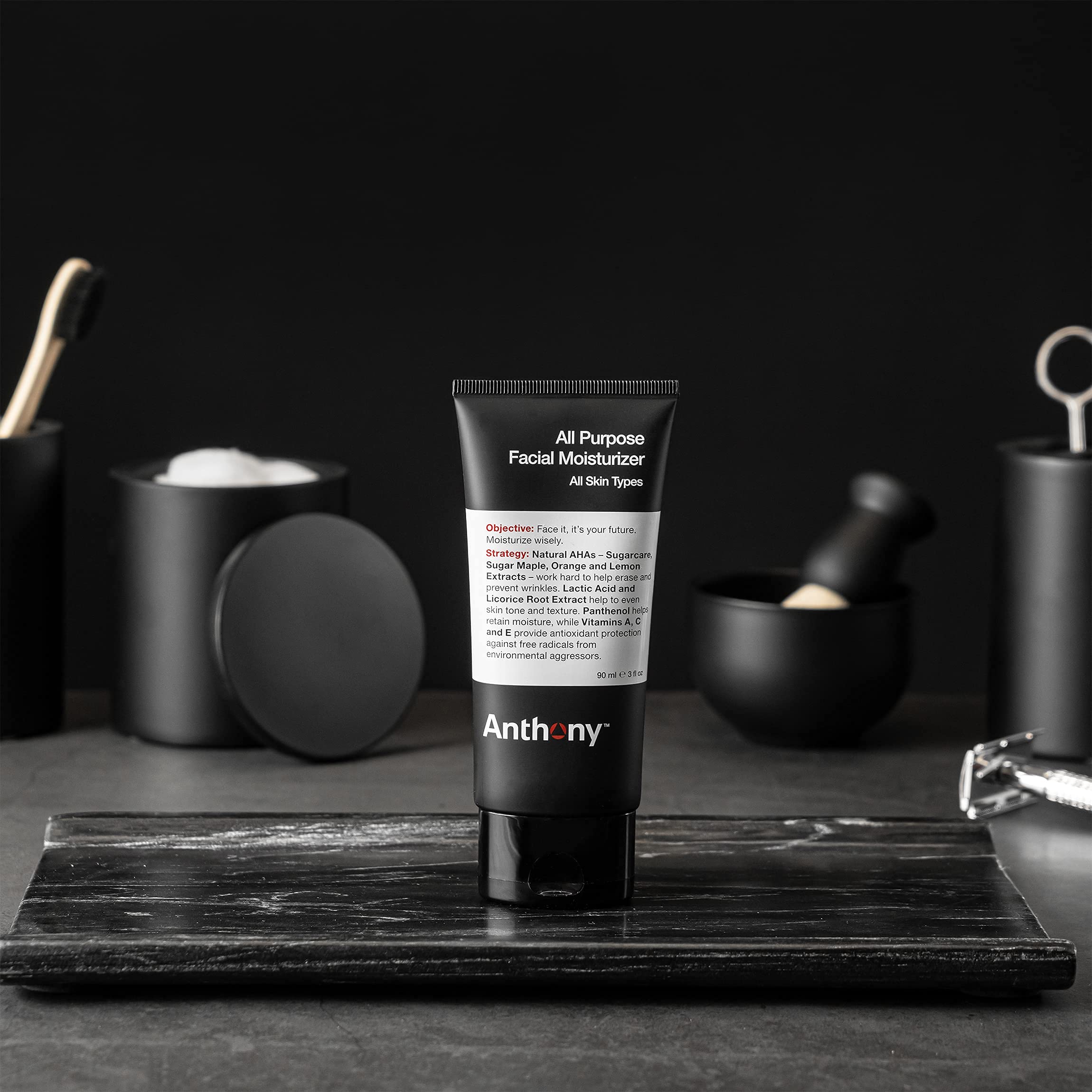 Anthony Sensitive Skin Duo, All-Purpose Facial Moisturizer - Anthony
