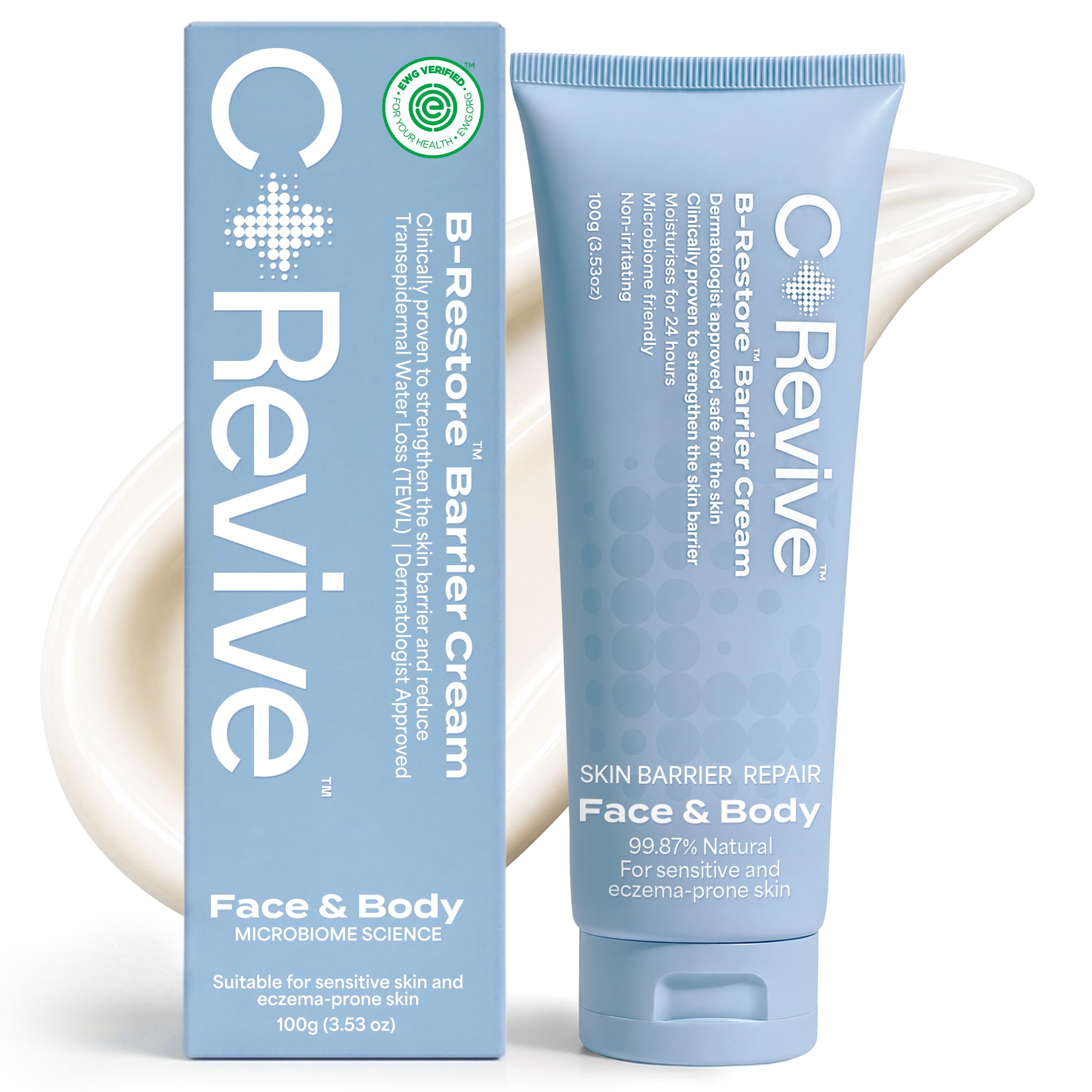 Barrier Repair Cream for Dry Sensitive Eczema Prone Skin - CELRIV Official Imagery - 1