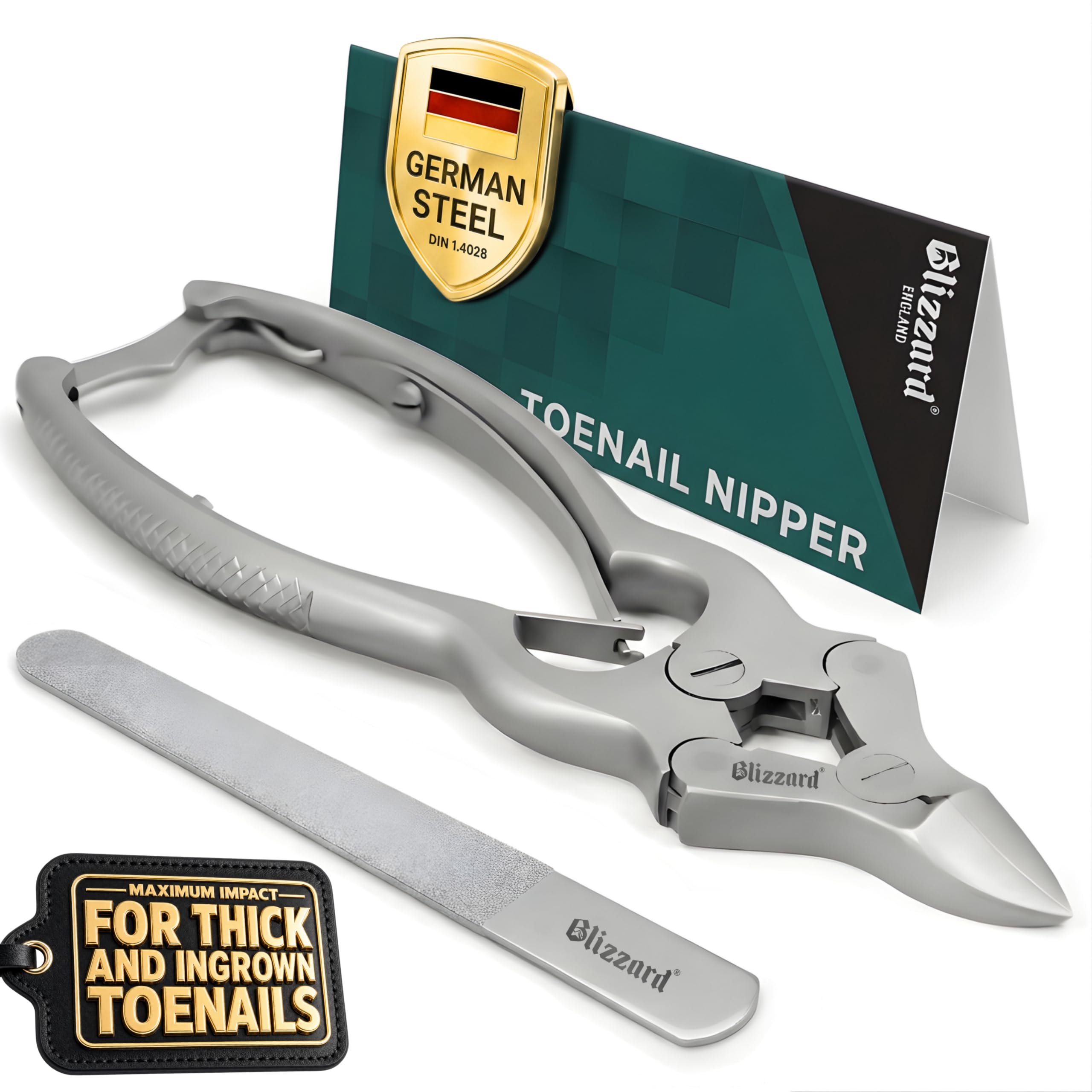 Blizzard Heavy Duty Toenail Clippers – German Steel