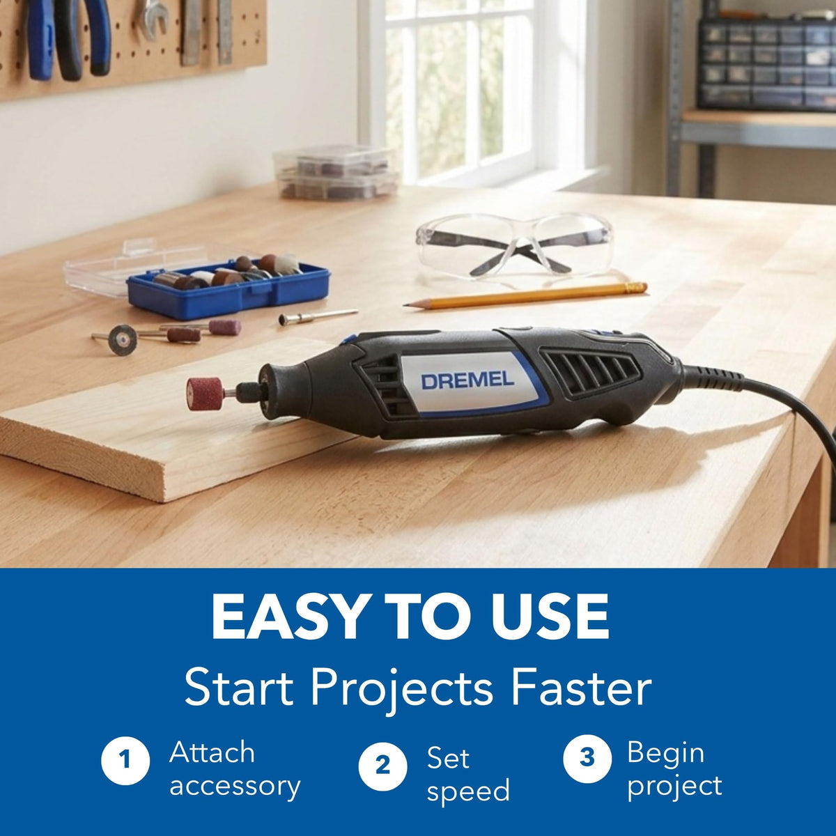 Dremel 4000 2 32 Rotary Tool Kit - Dremel Official Imagery - 4