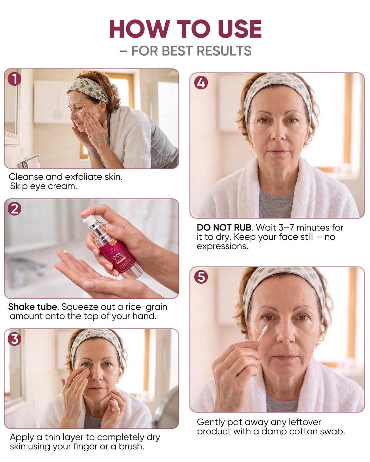 ZVYE Instant Eye Lift Cream - ZVYE Official Imagery - 4