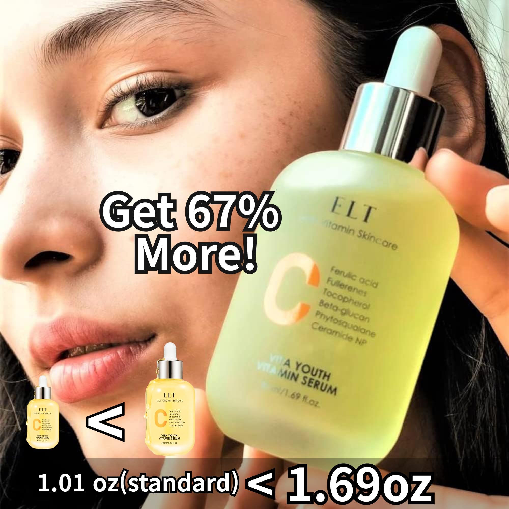 ELT Vita Youth Vitamin C Face Serum 1.69fl.oz.(50ml) - ELT