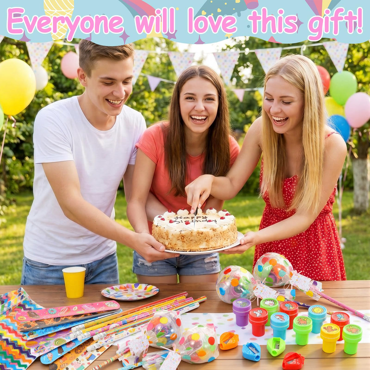Soulchen 24 Pack Birthday Party Favor Set Bulk Giant - Soulchen Official Imagery - 7