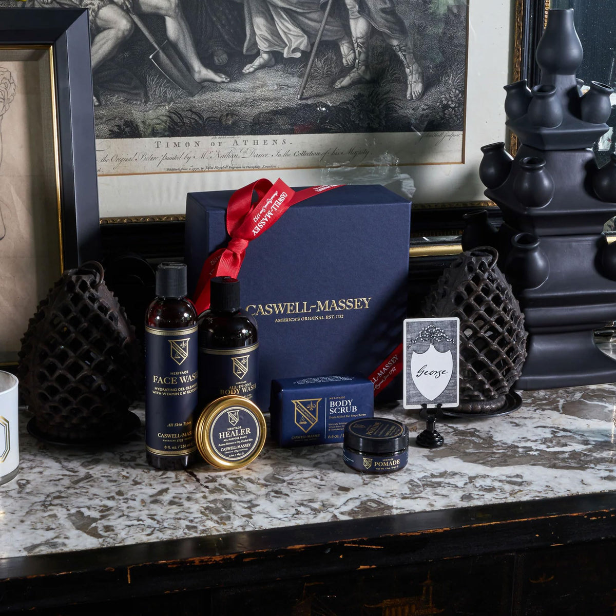 Caswell Massey Premium Heritage Grooming Gift Set - Caswell-Massey Official Imagery - 5
