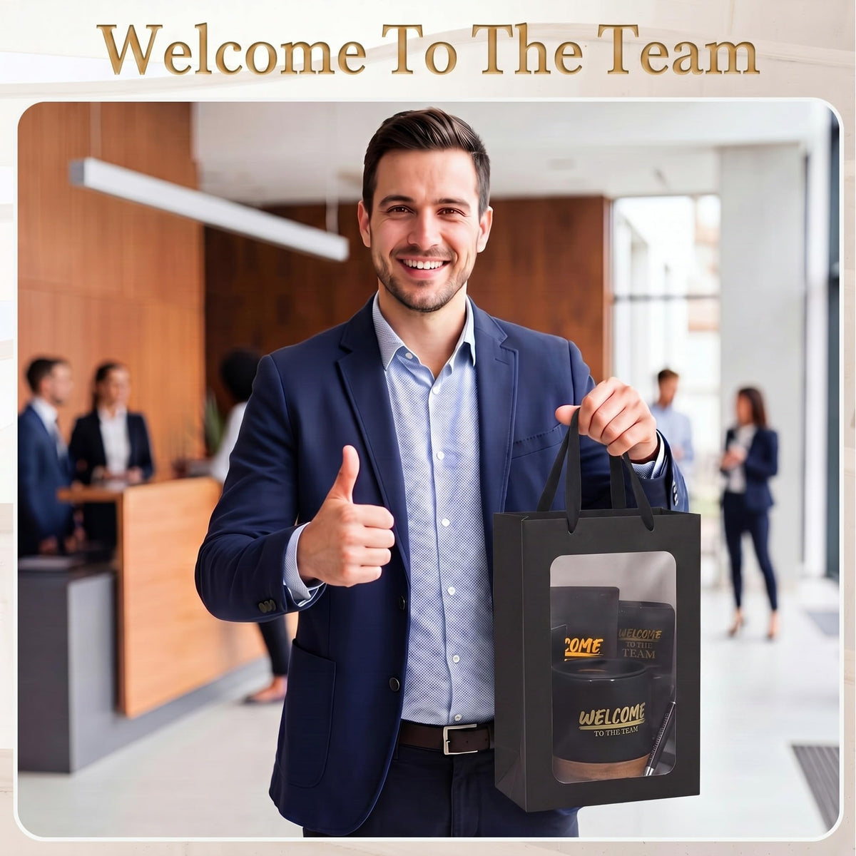 6 Pcs New Employee Welcome to The Team Gift Set - e esscopro Official Imagery - 8