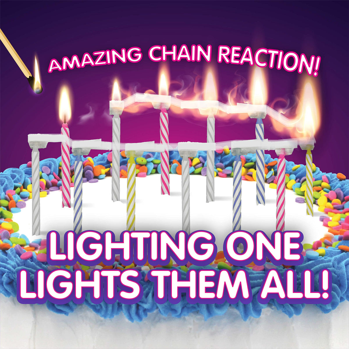 BEST PARTY EVER Quick Light Chain Reaction Bithday Cake - BEST PARTY EVER! Official Imagery - 3